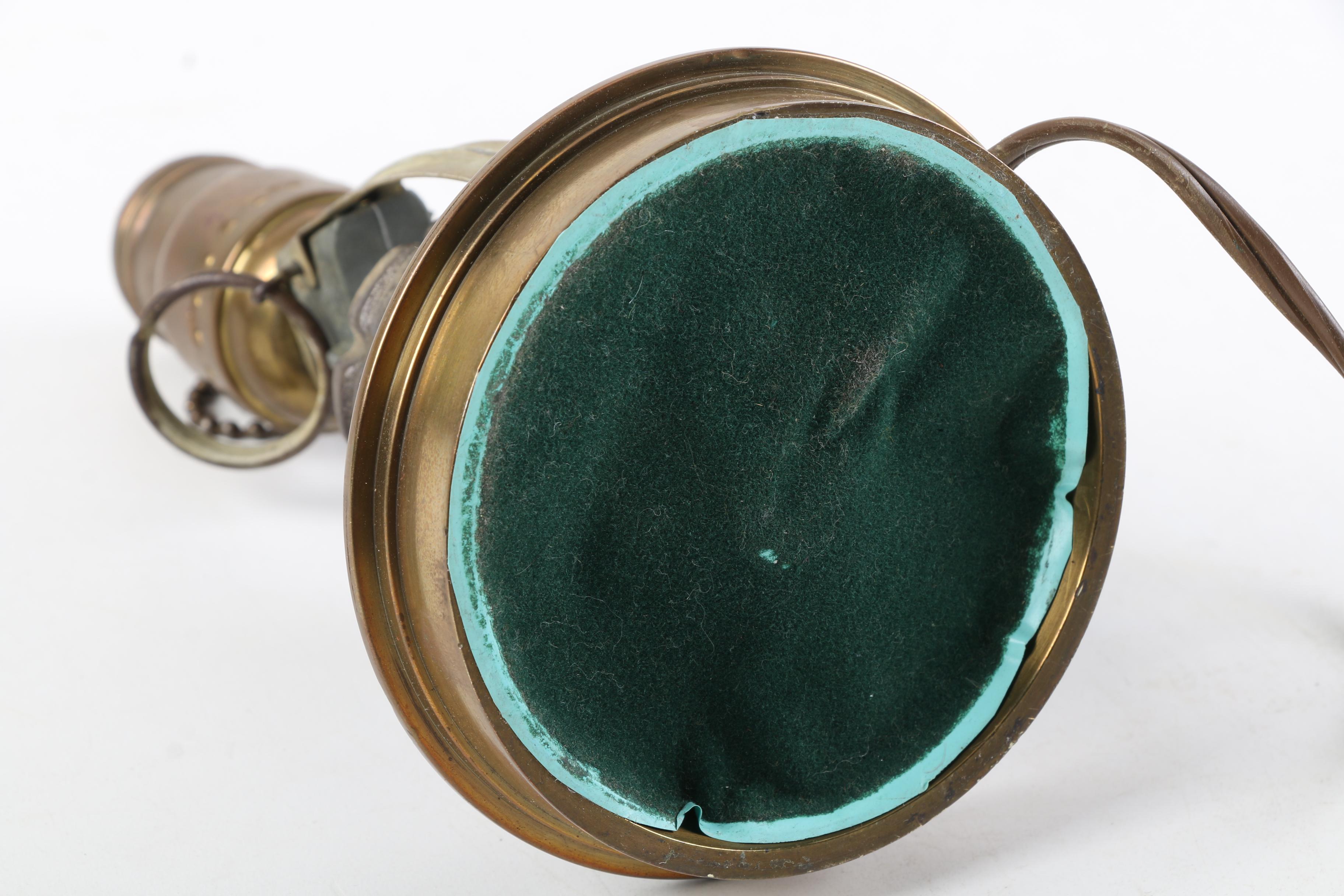 Vintage Trench Art Style Grenade Accent Lamp