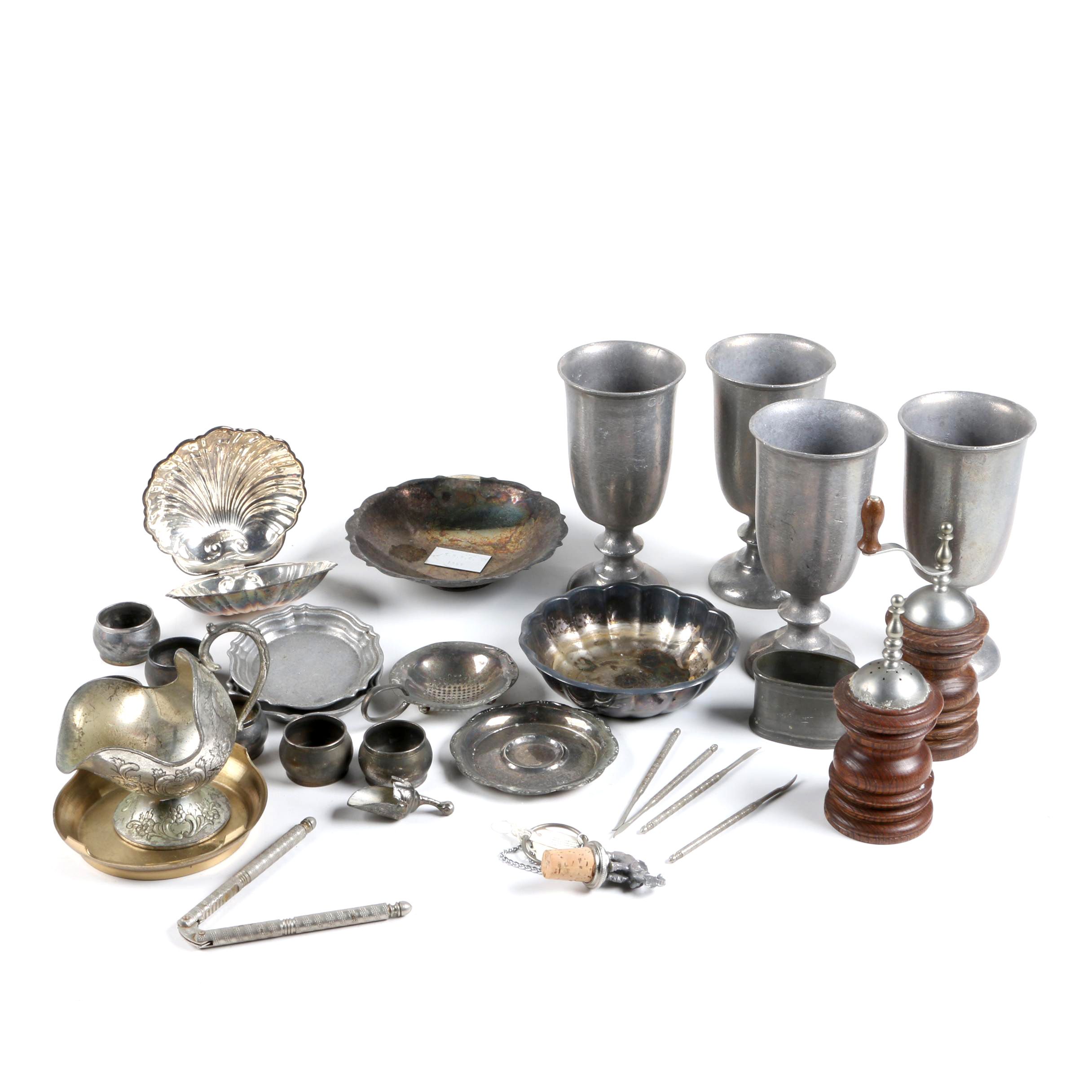 Pewter and Other Metal Tableware