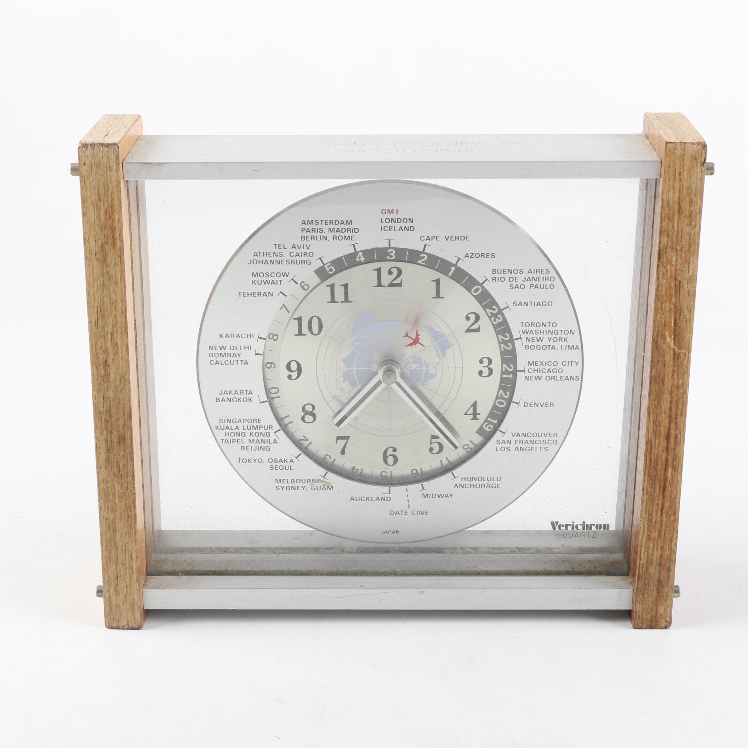 Verichron Quartz World Clock