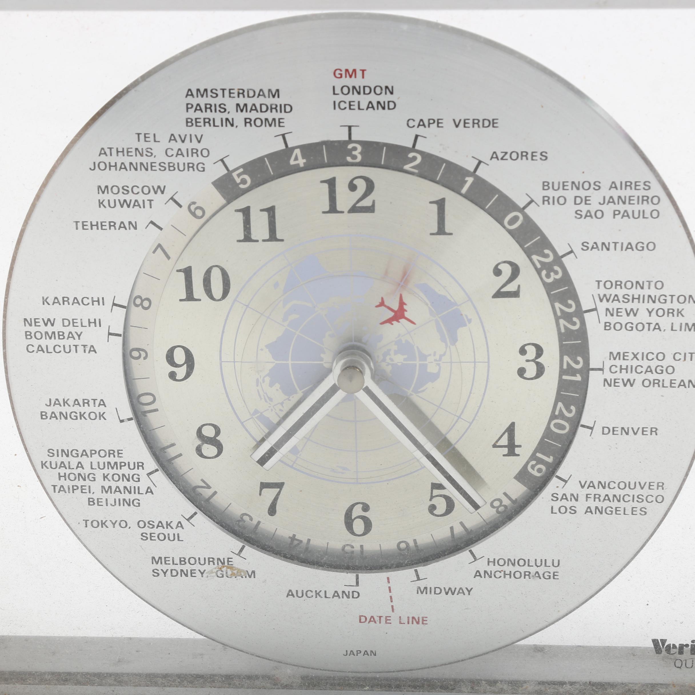 Verichron Quartz World Clock