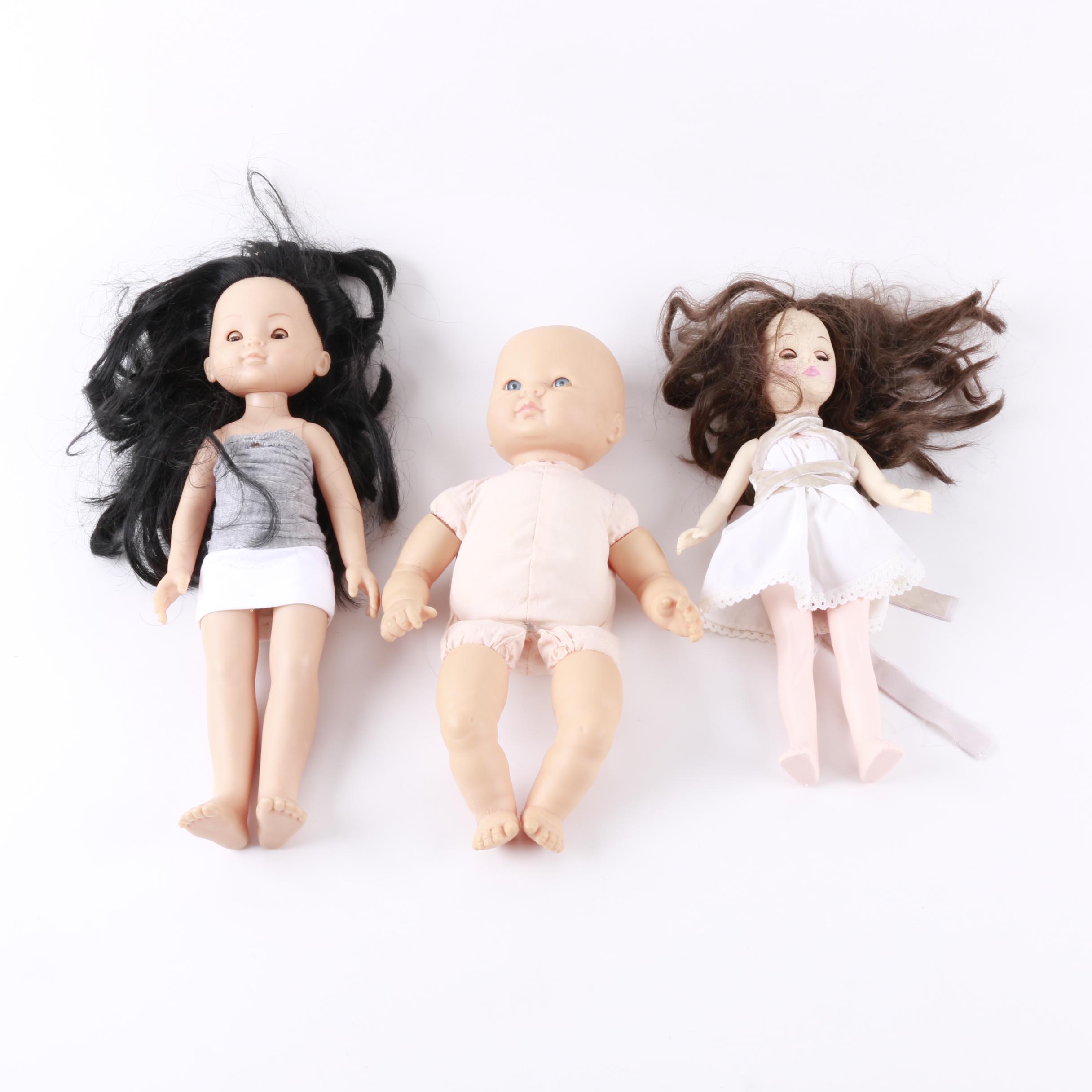 Vinyl and Cloth Dolls