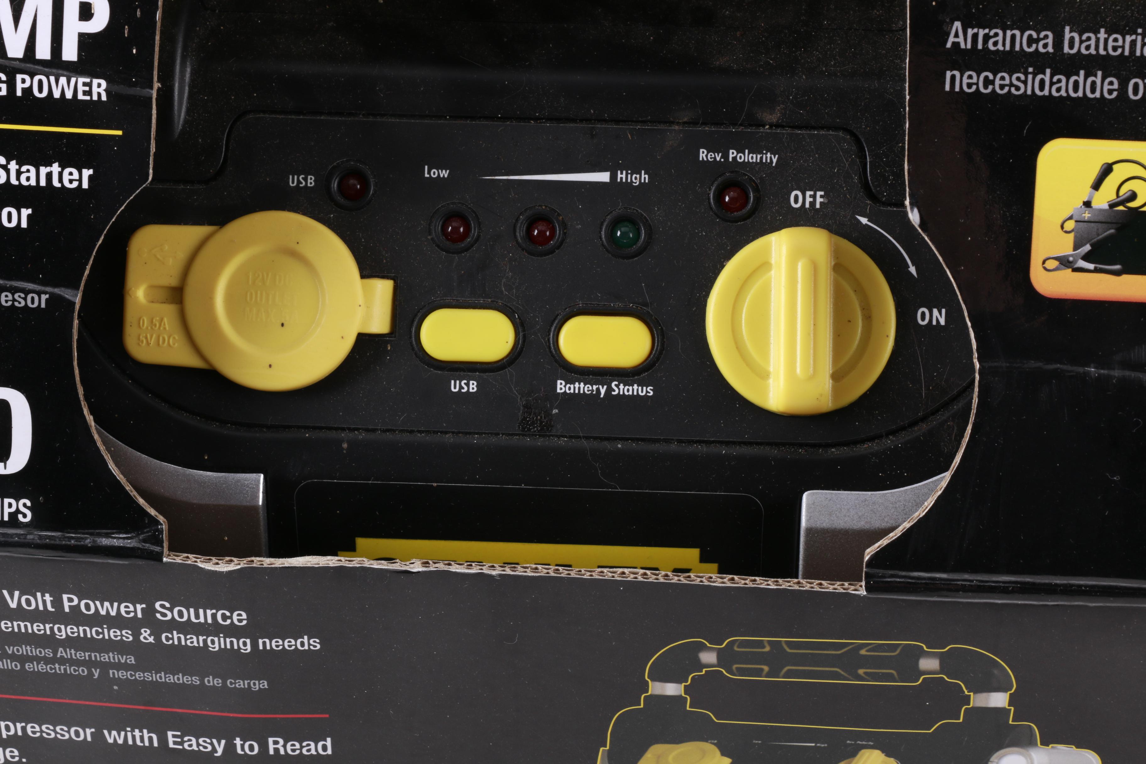 Stanley 500 Amp Jump Starter and Compressor