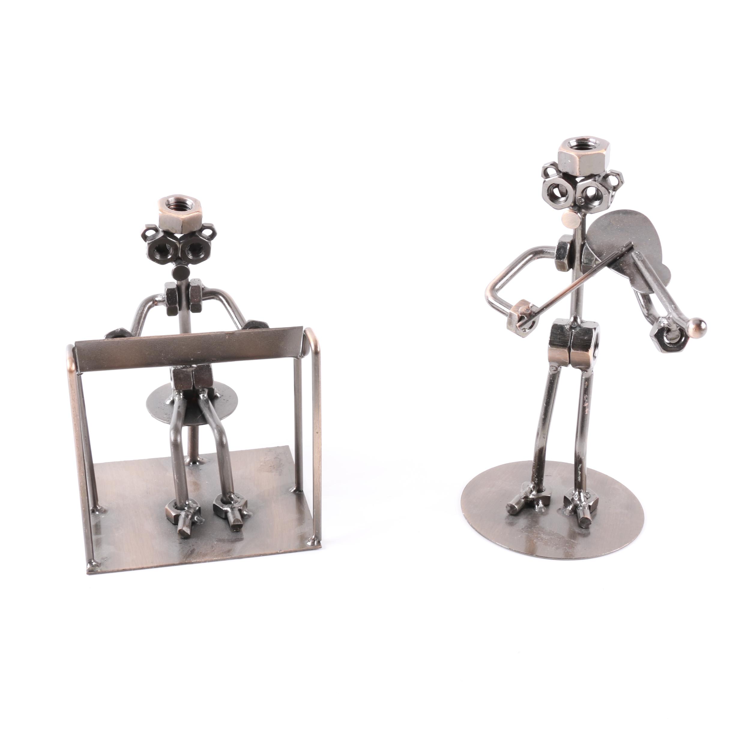 Metal Musician Figurines