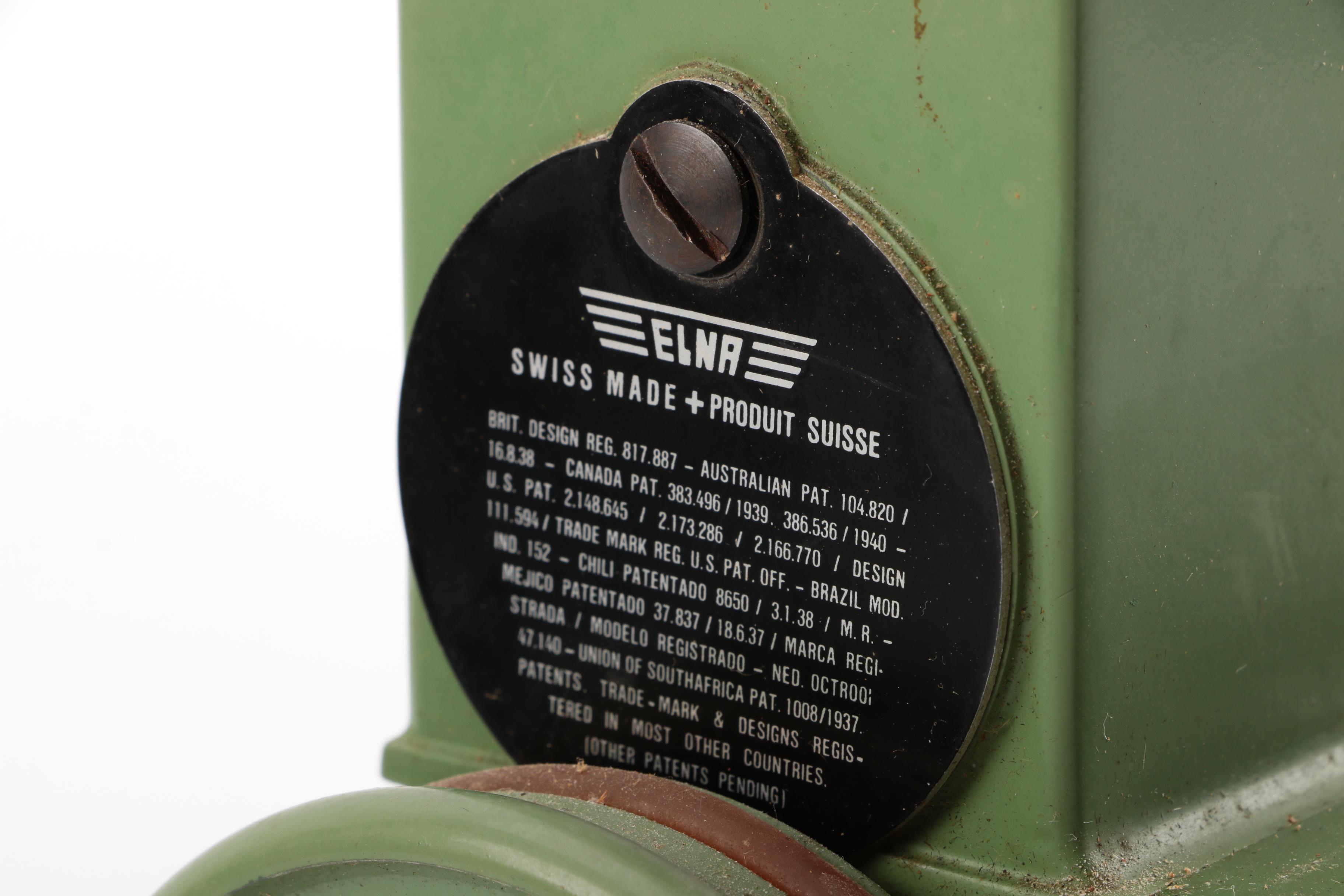 Vintage Mid-Century Swiss Elna "Grasshopper" Sewing Machine