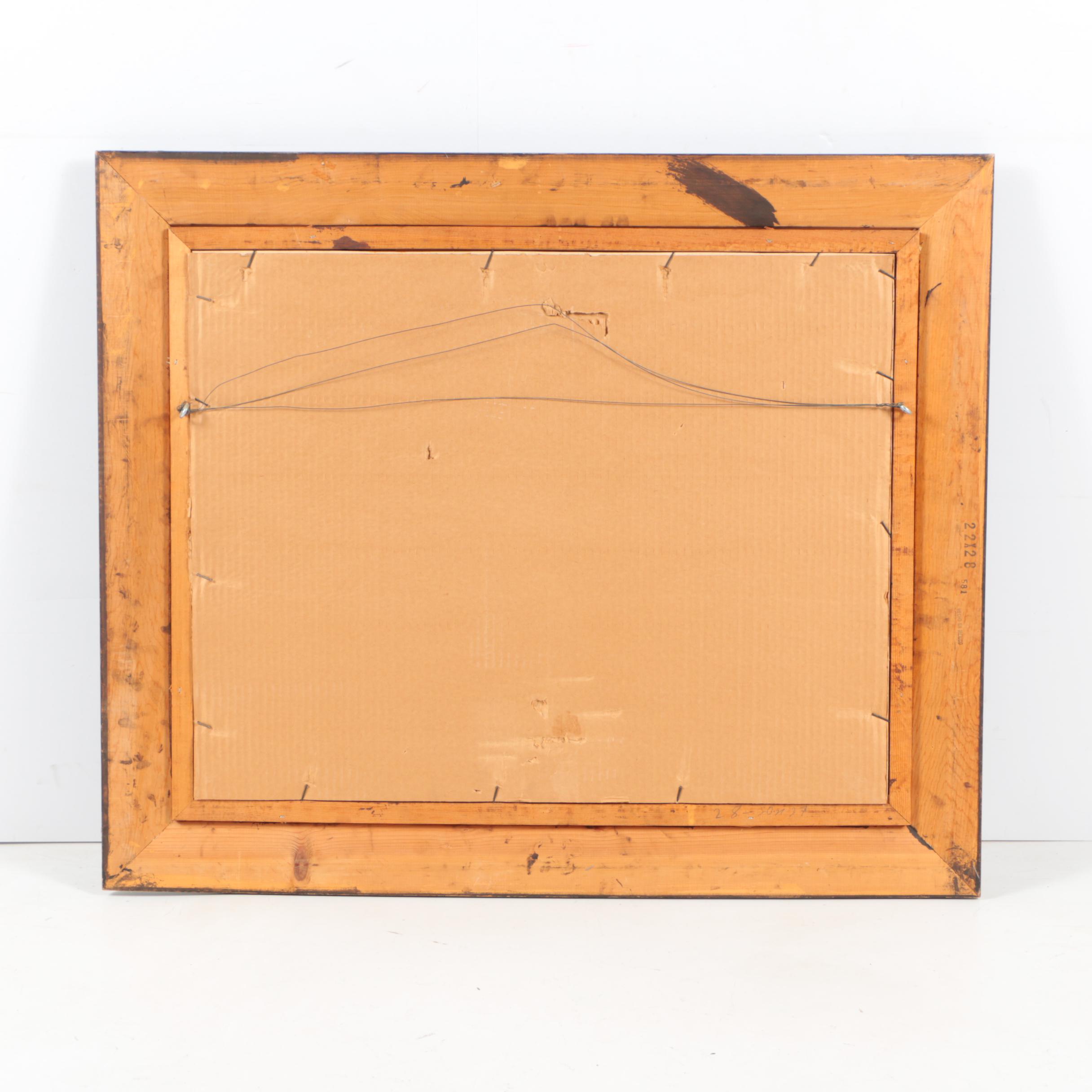 World Map Engraving After Ortelius's "Typus Orbis Terrarum"