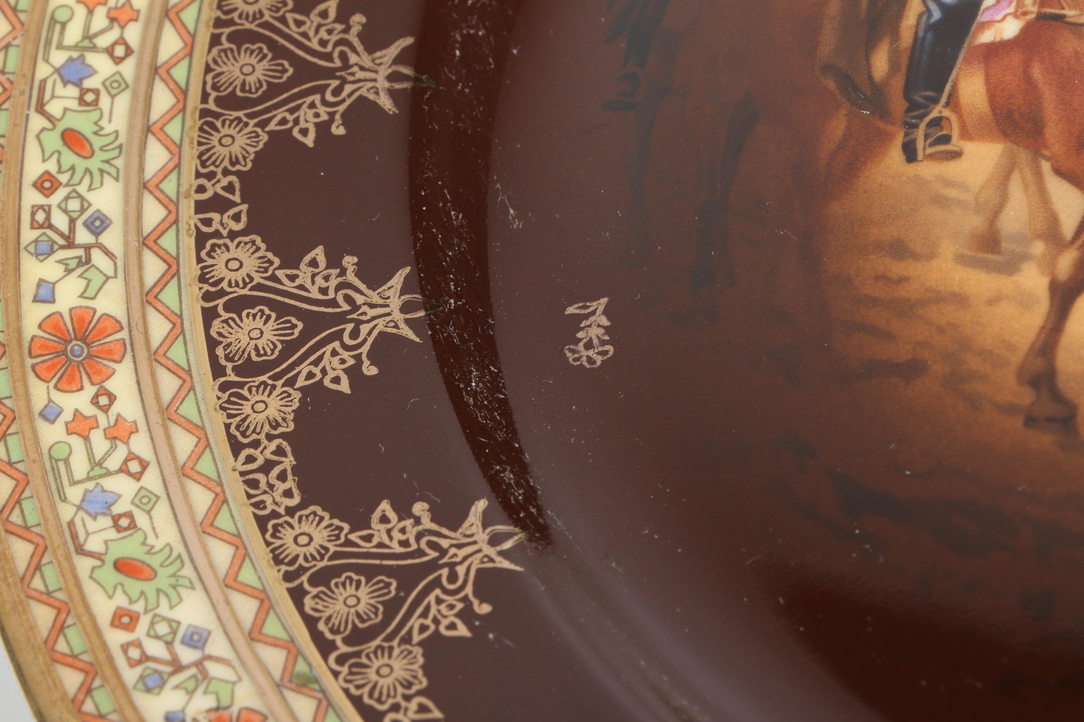 Friedrich Simon Carlsbad Cabinet Plates, Circa Early 20th C.