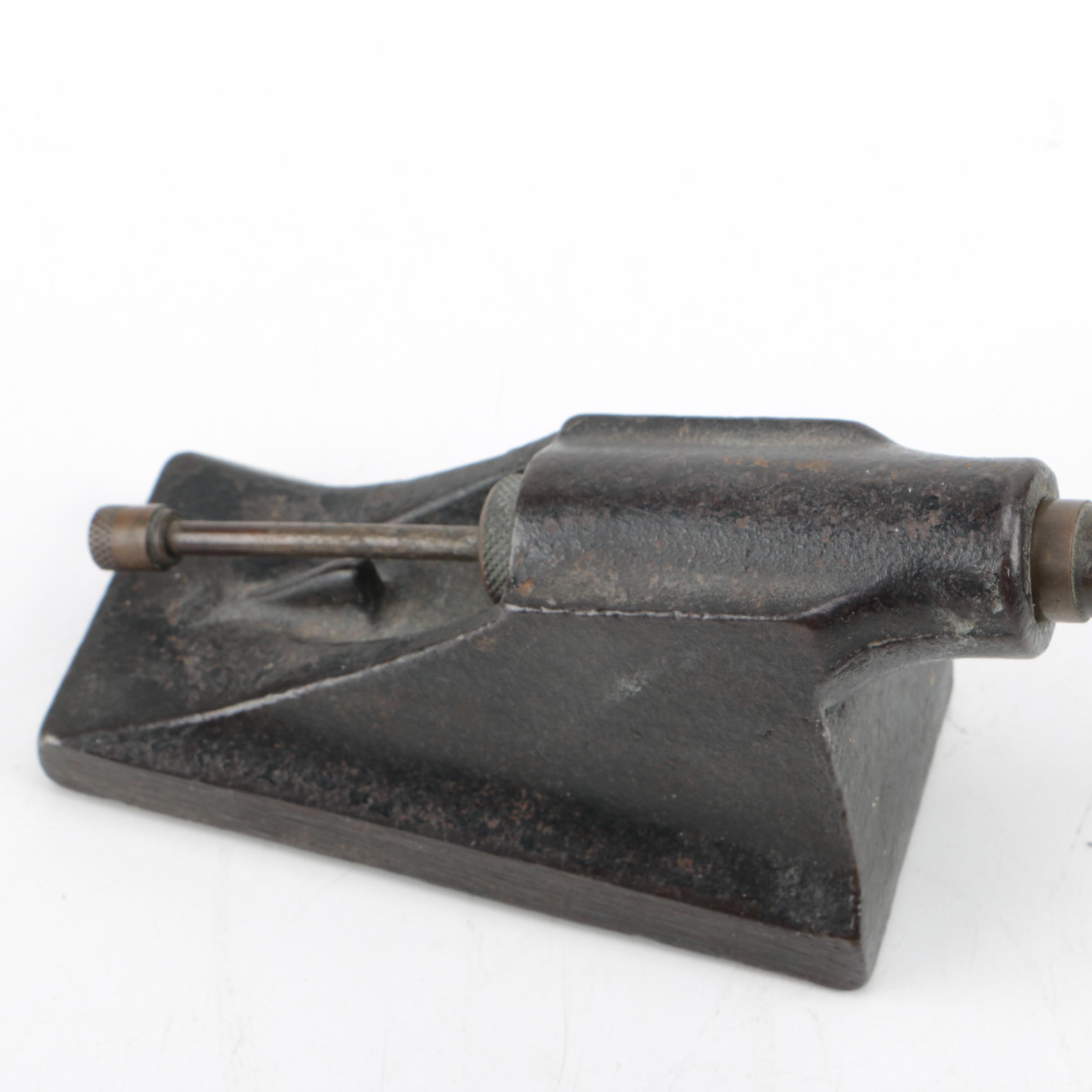 Vintage "Little Bertha" Iron Artillery Cannon Toy