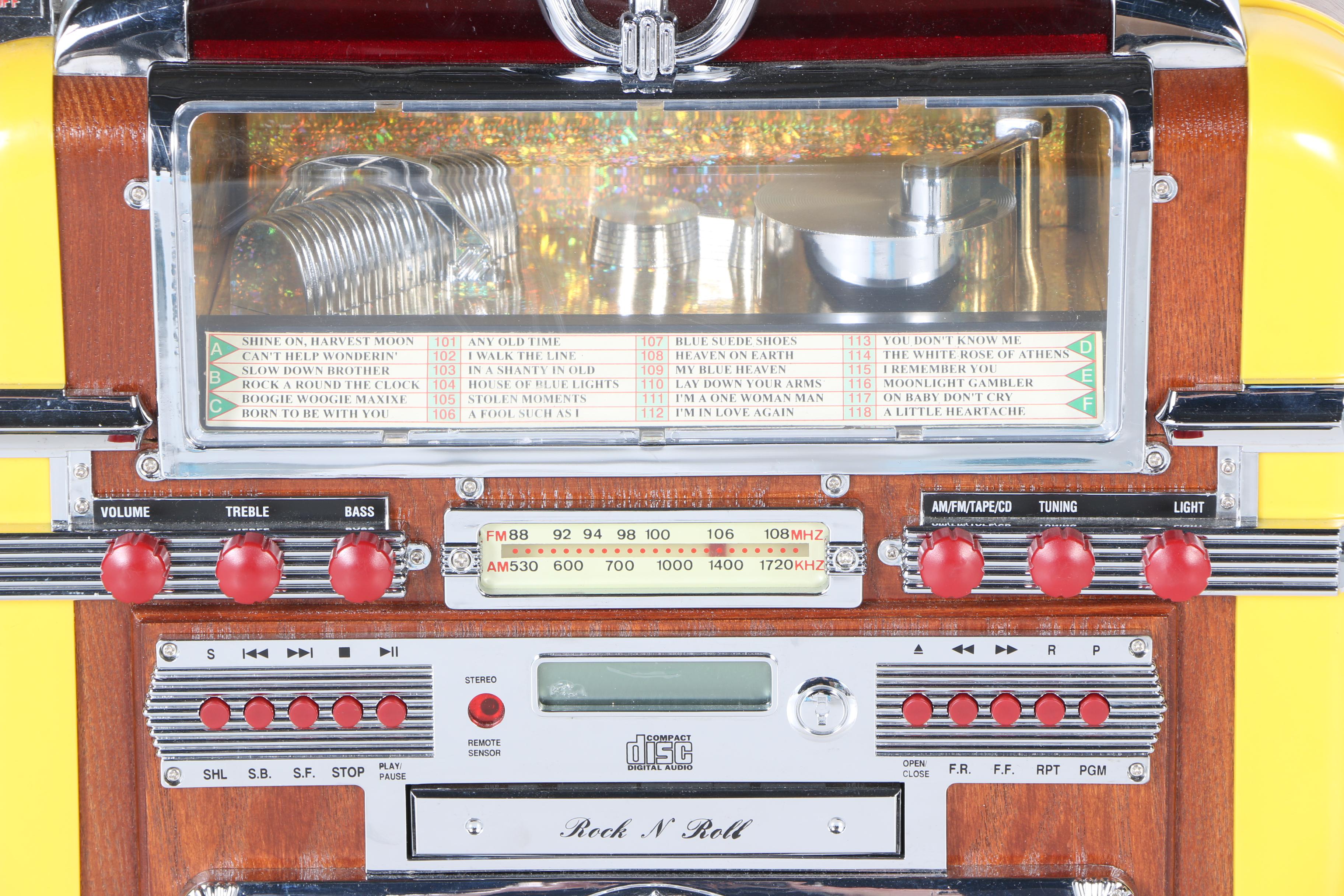 Polyconcept "Rock N Roll Jukebox" CD Player & Radio