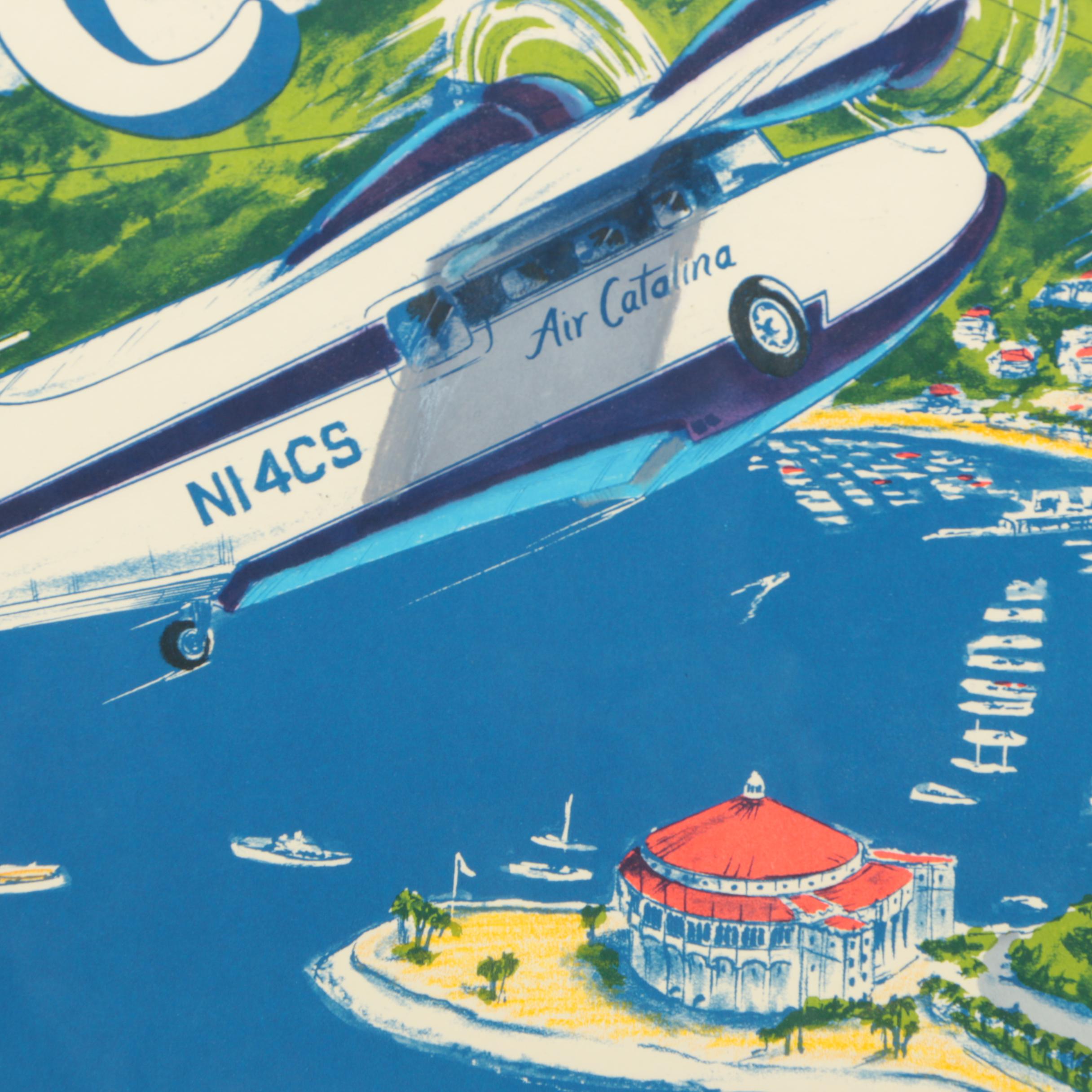Vintage Air Catalina Seaplane Poster