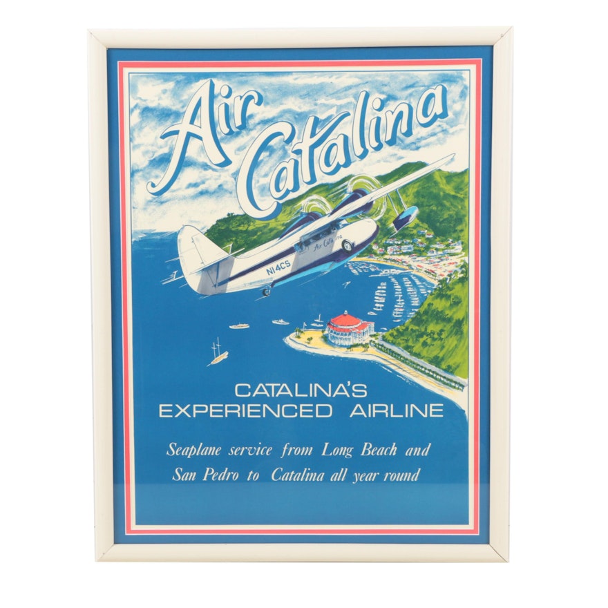 Vintage Air Catalina Seaplane Poster