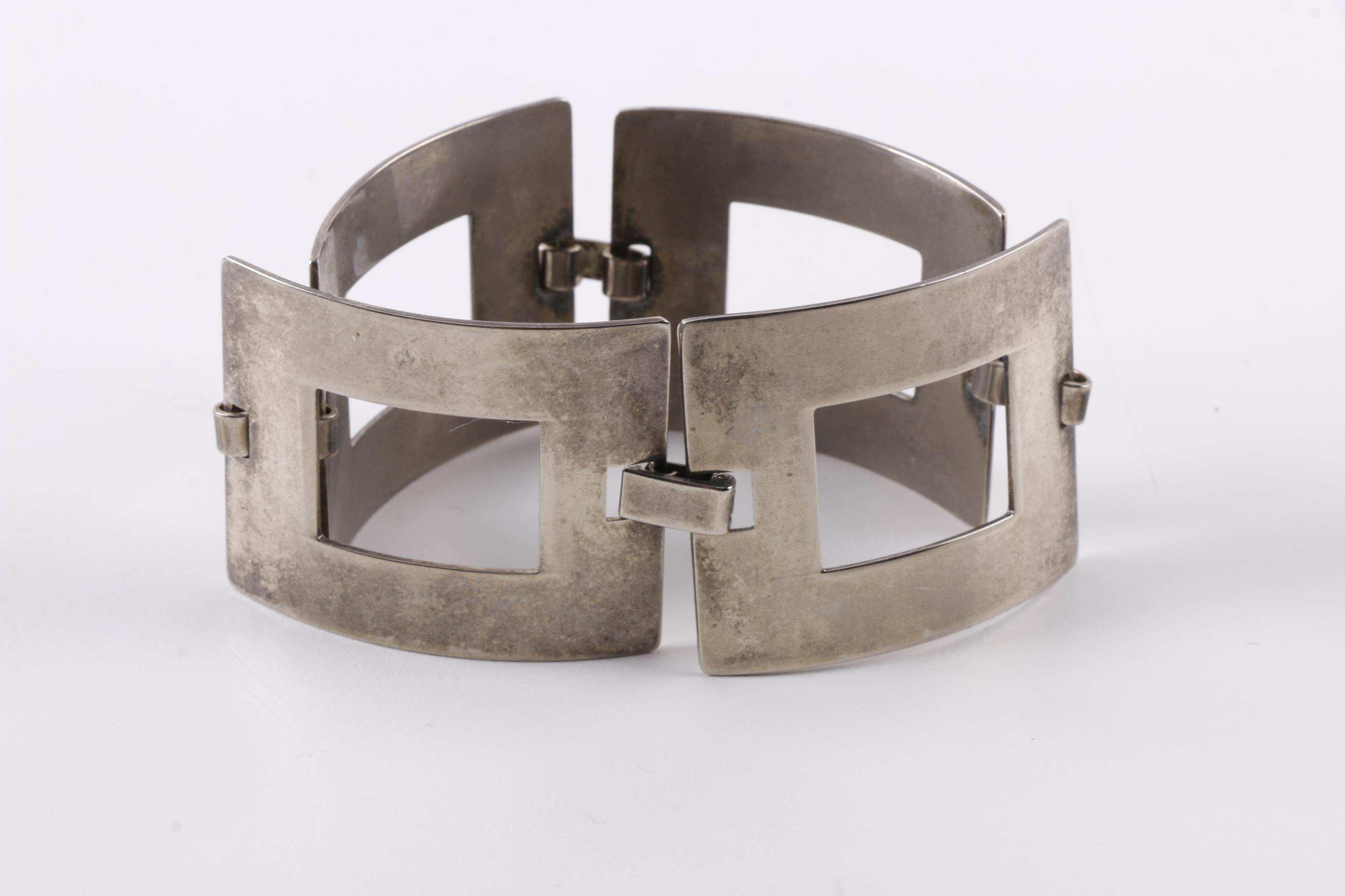 Assortment of Sterling Silver Link Bracelets