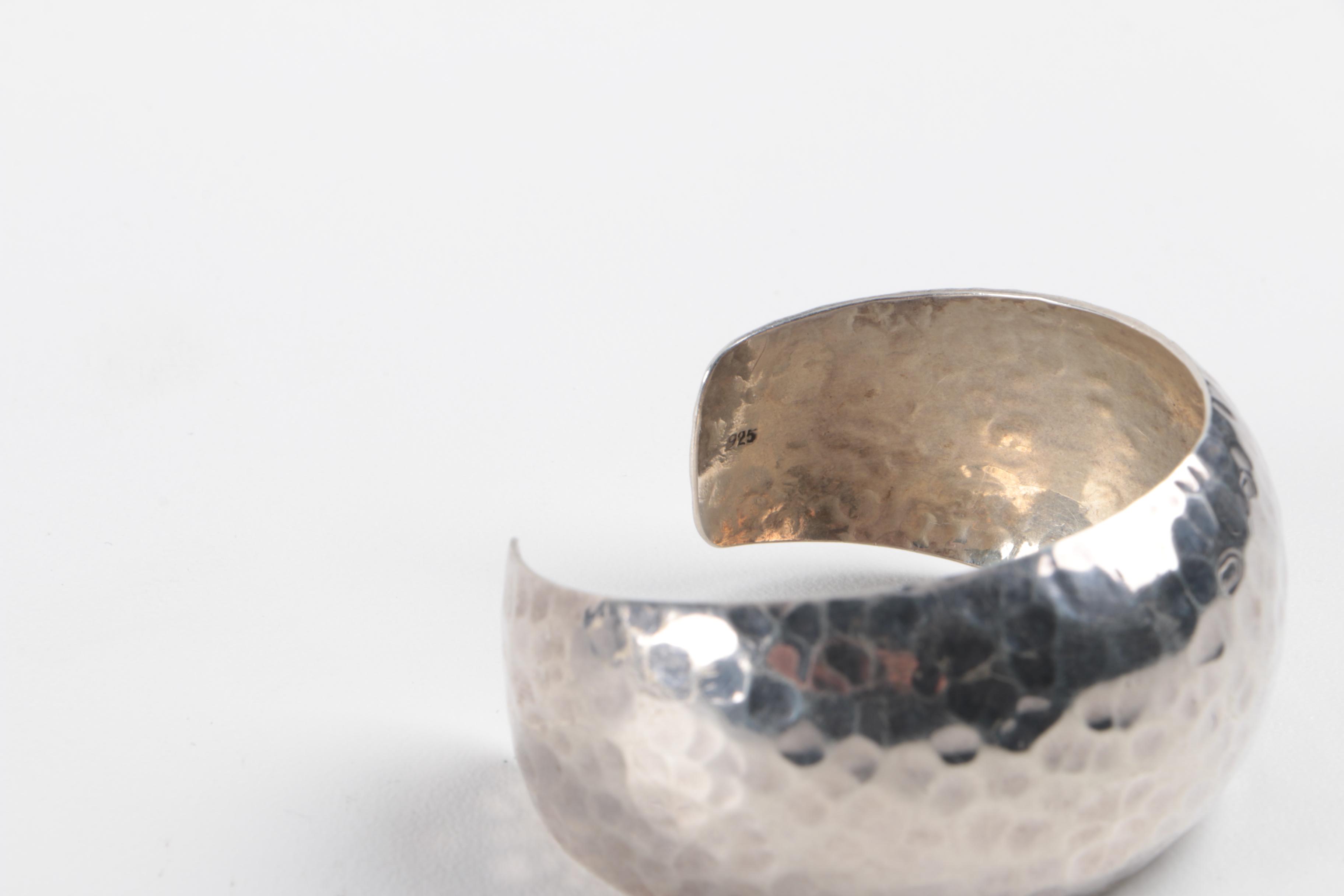 Assortment of Sterling Silver Jewelry Including Amethyst