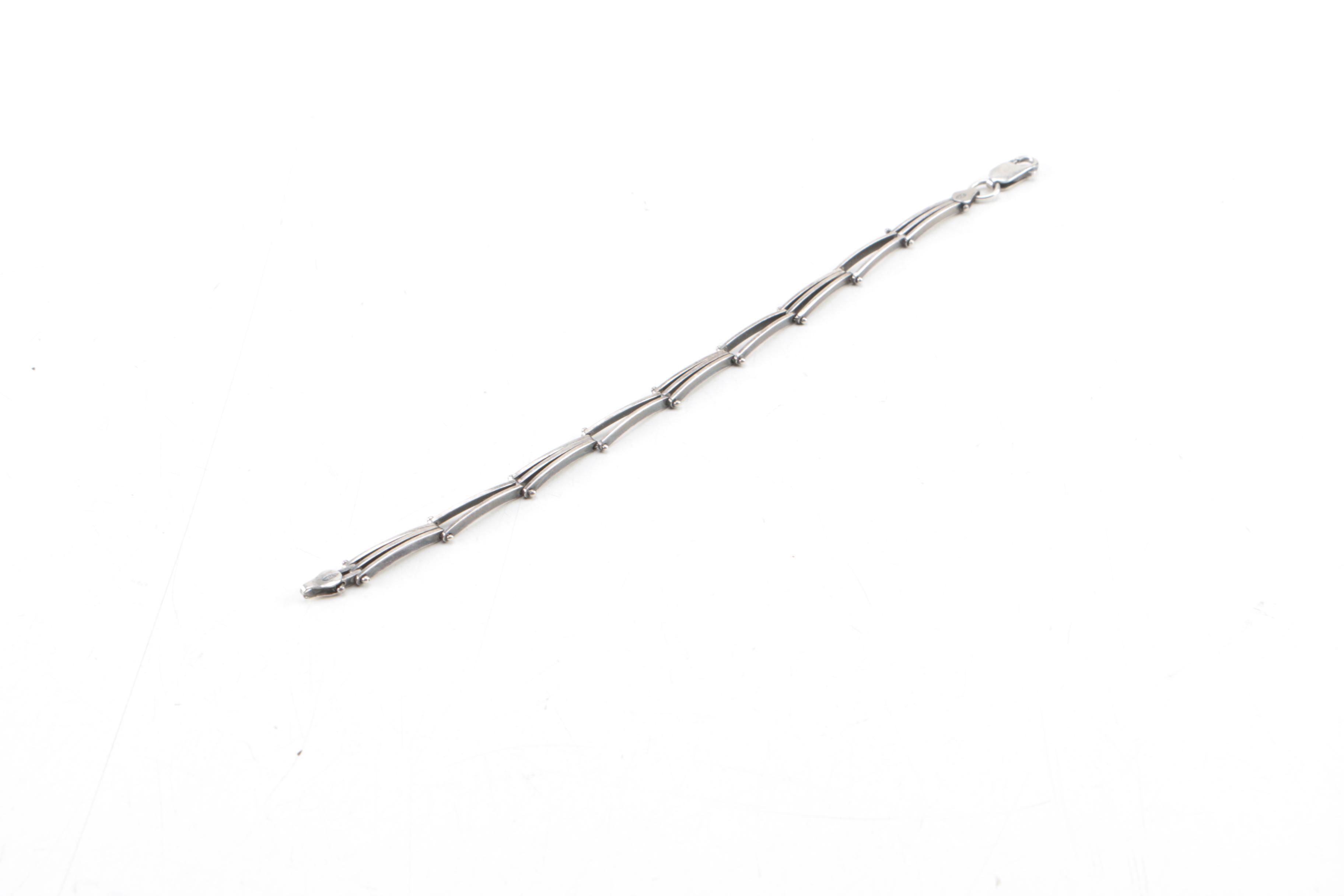 Selection of Sterling Silver Jewelry Including Turquoise