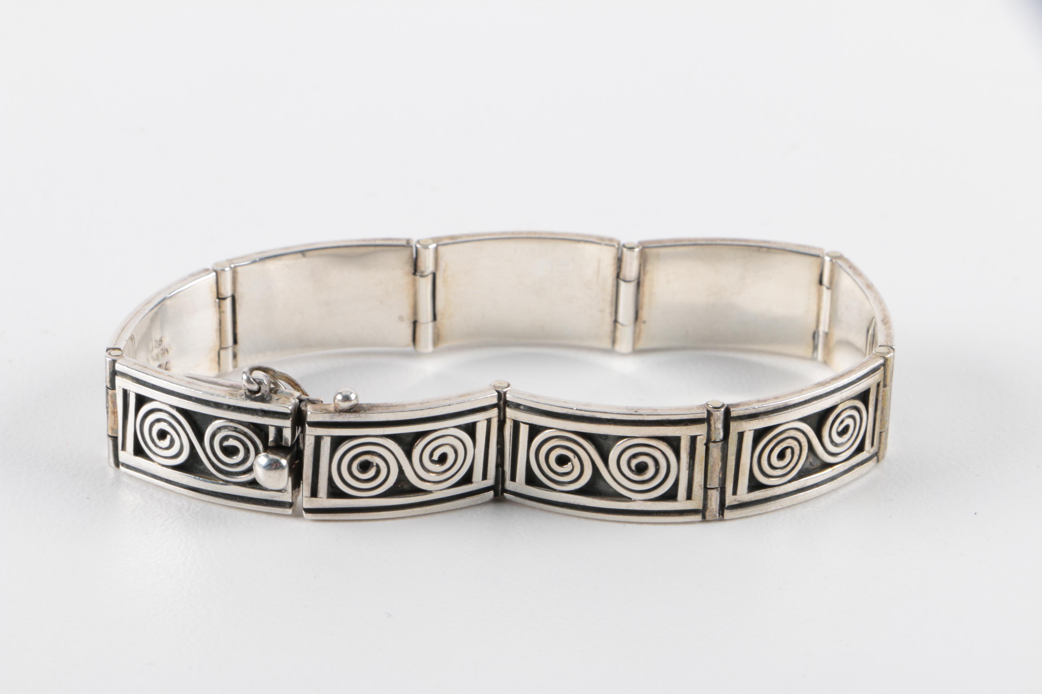 Selection of Sterling Silver Bracelets