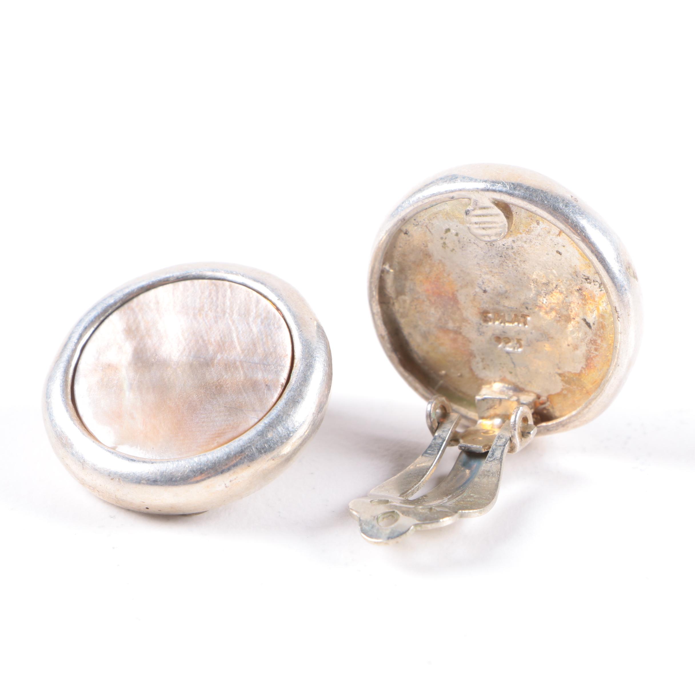 Sterling Silver Jewelry Featuring Sea Glass, Shell and Quartz