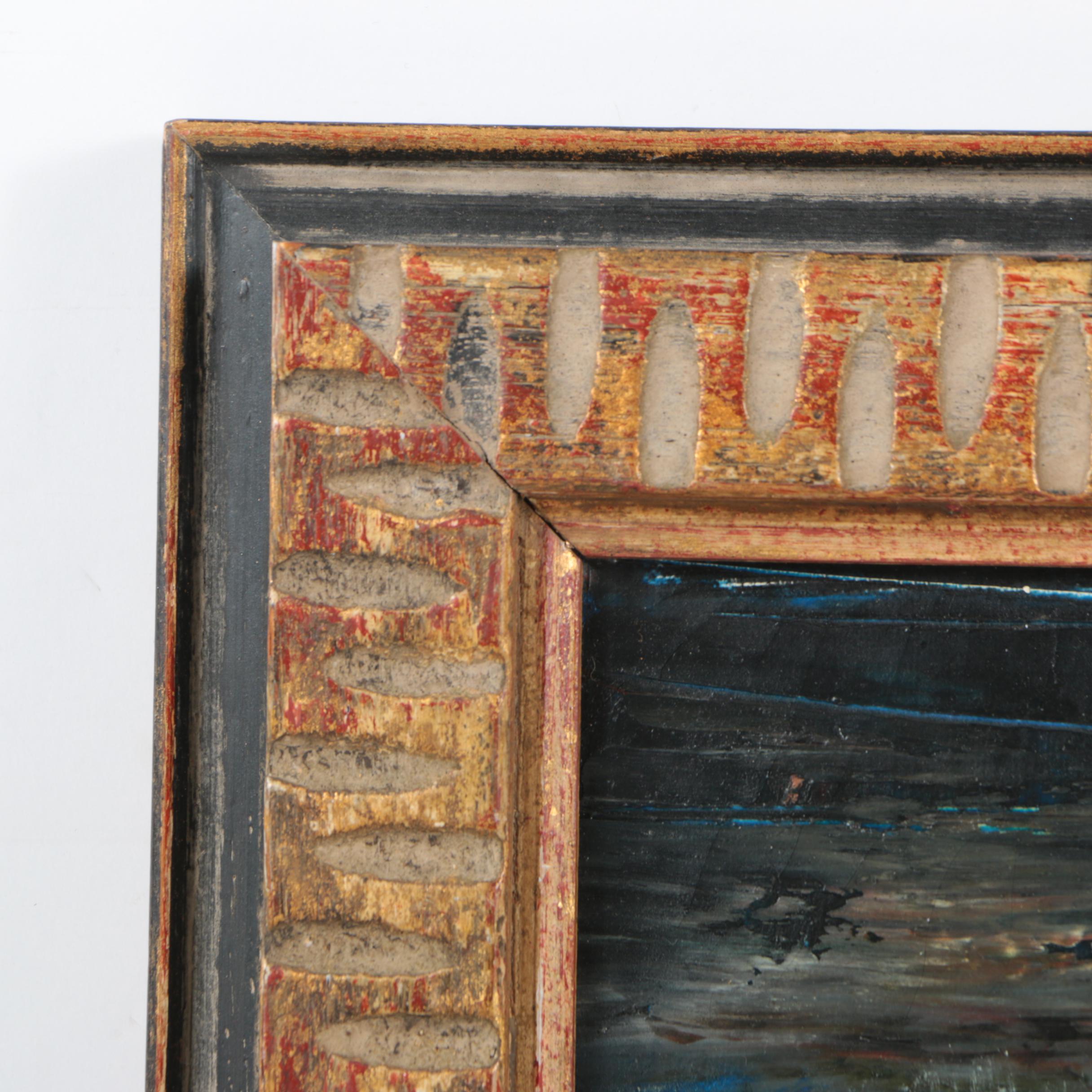 De Cachard Oil Painting on Canvas "Acropole"