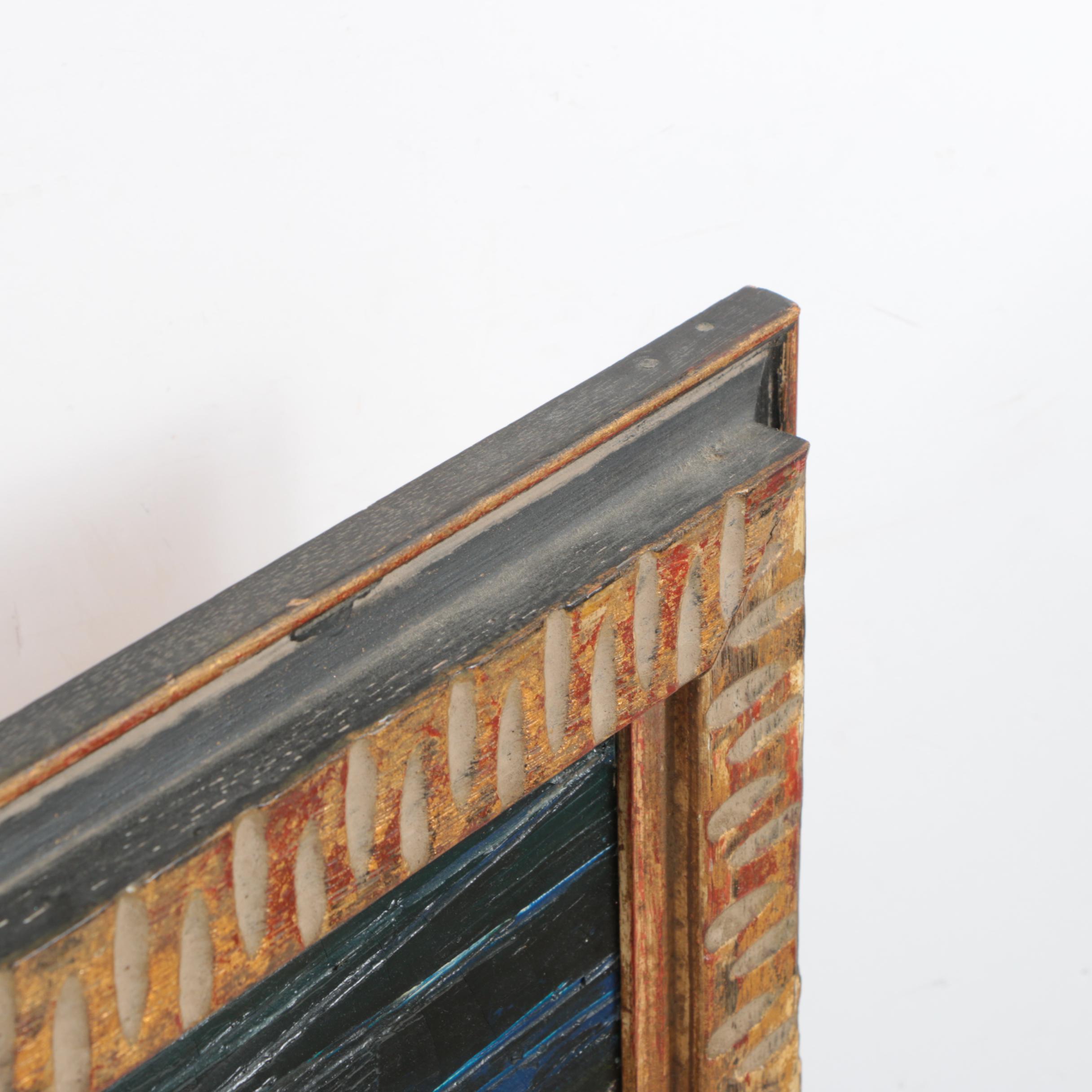 De Cachard Oil Painting on Canvas "Acropole"