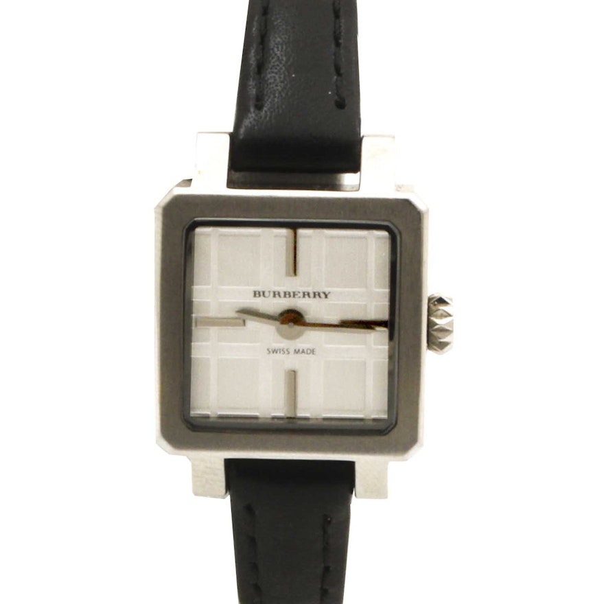 Burberry Swiss Made Stainless Steel Wristwatch