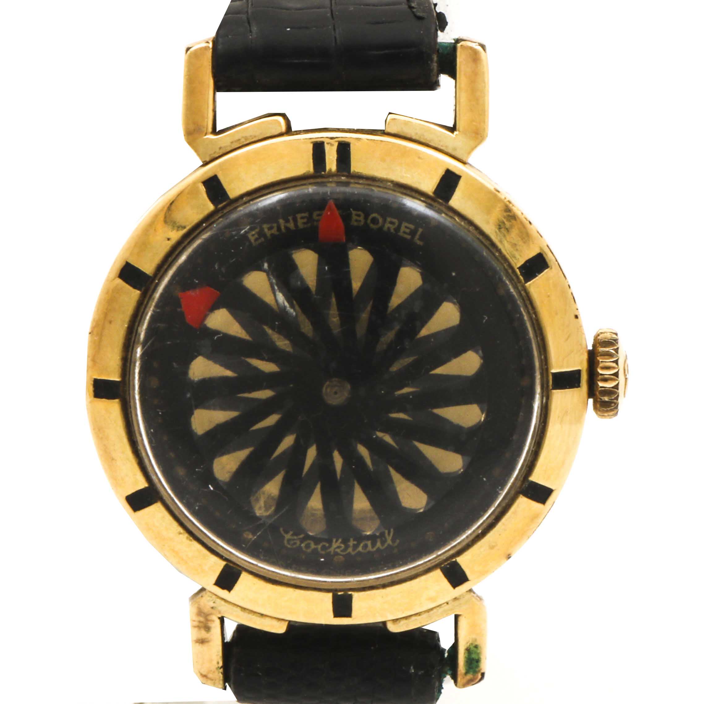 Vintage 1970's Ernest Borel Kaleidoscope Watch