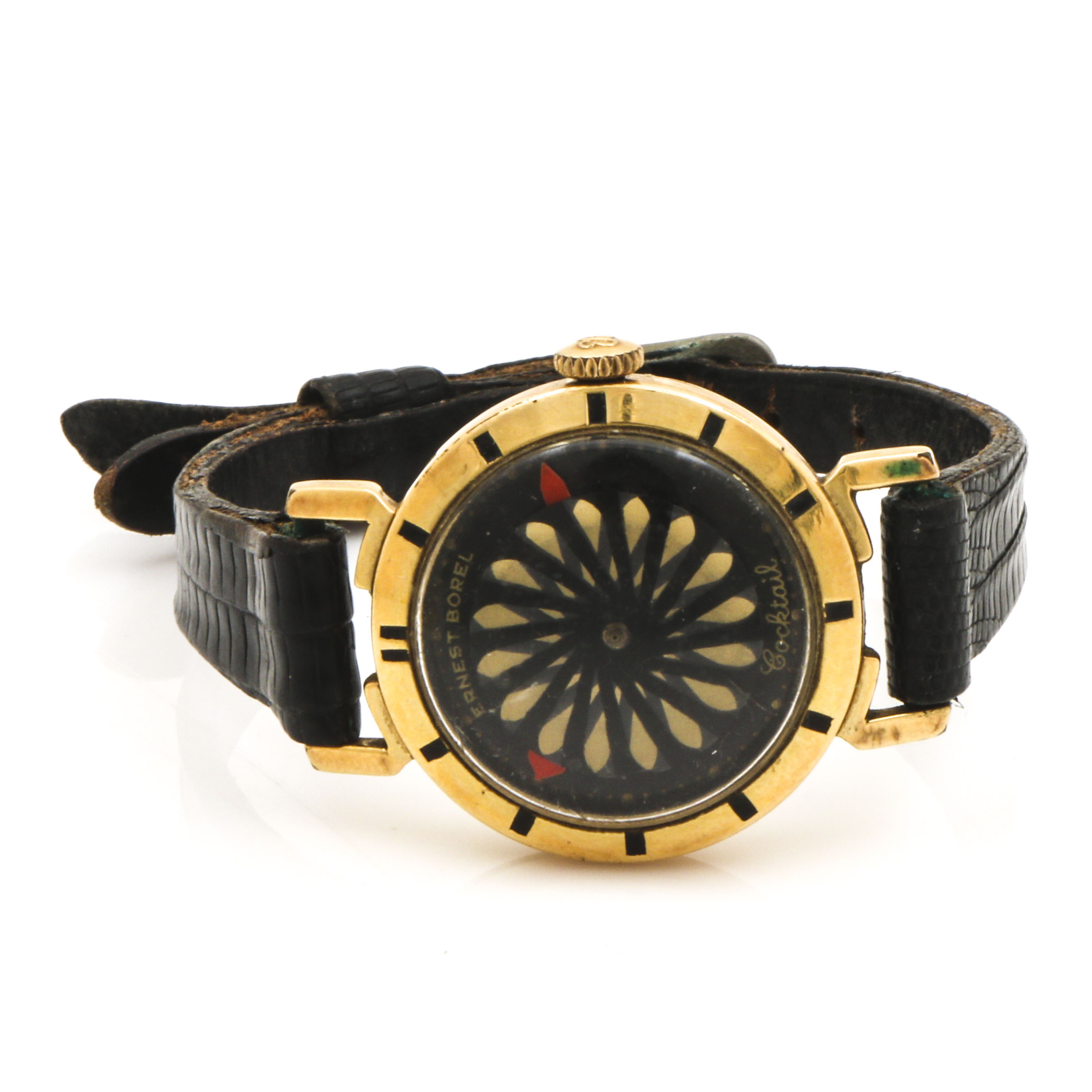 Vintage 1970's Ernest Borel Kaleidoscope Watch