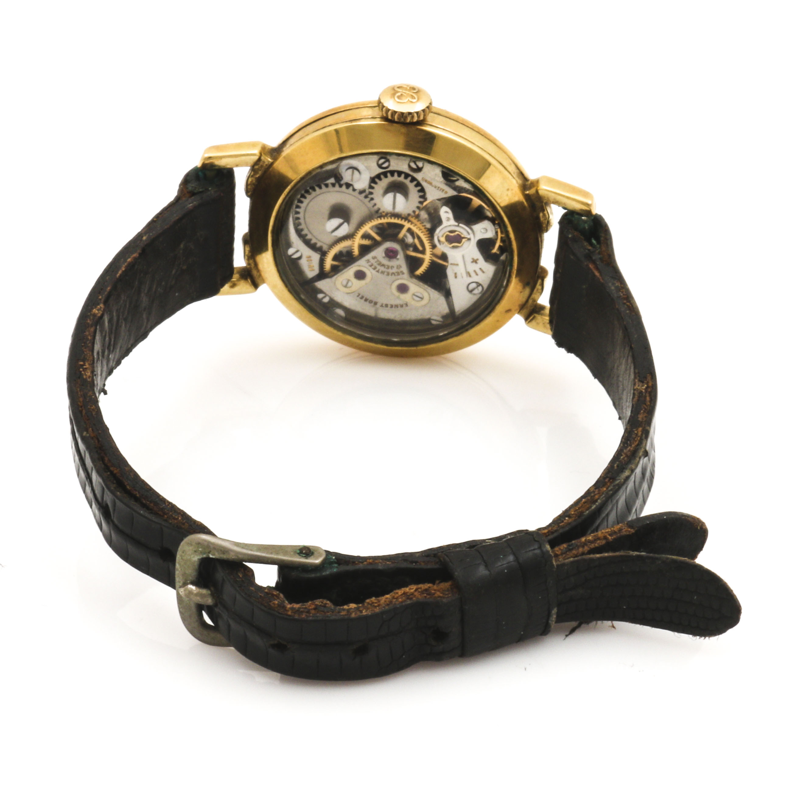 Vintage 1970's Ernest Borel Kaleidoscope Watch