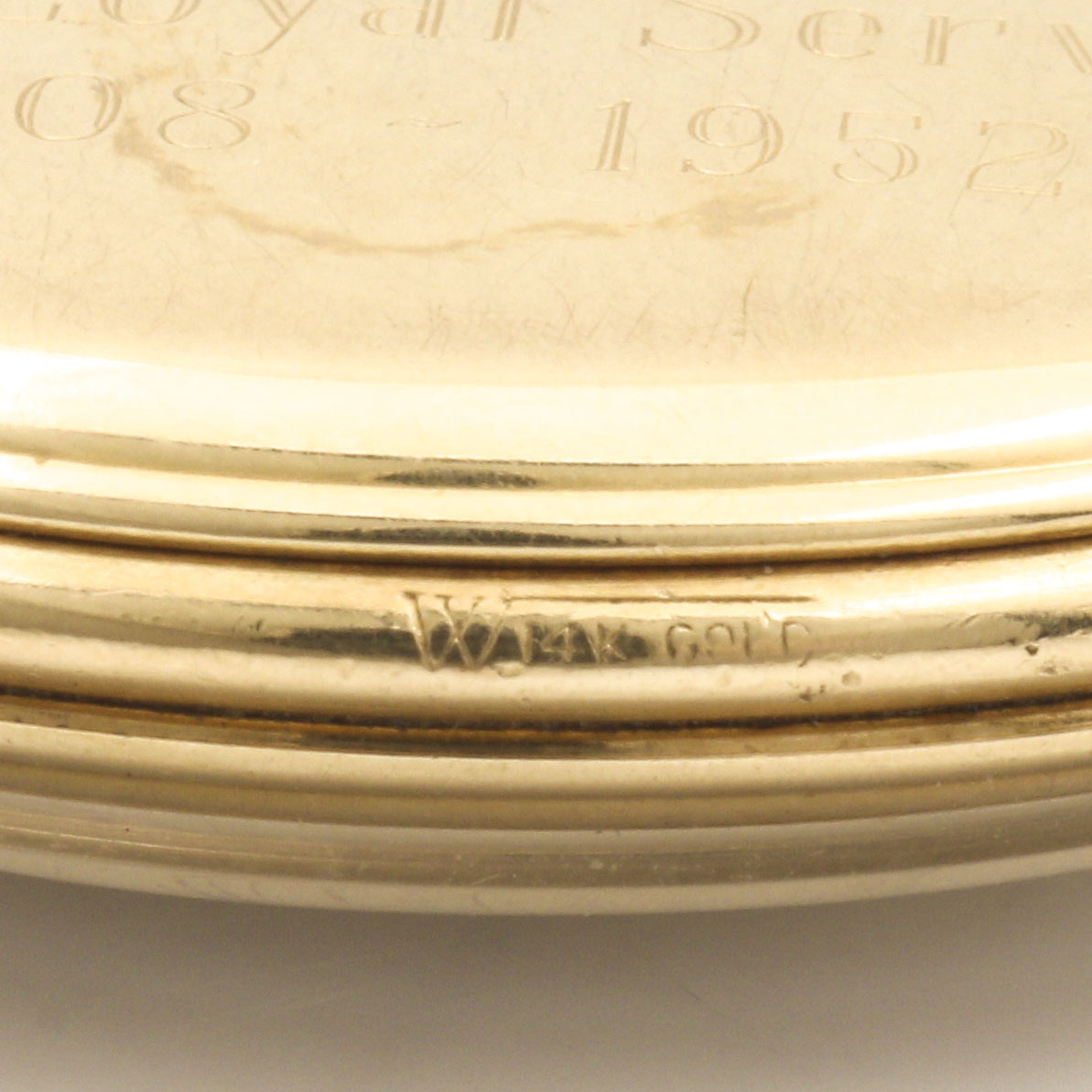 Vintage Hamilton 14K Yellow Gold Pocket Watch