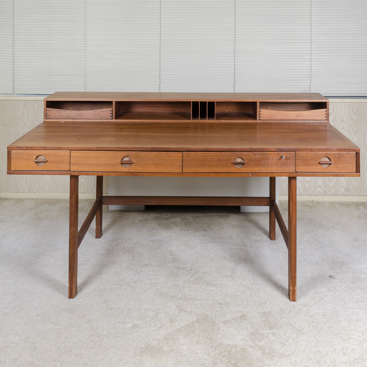 Vintage Mid Century Modern Desk by Maurice Villency