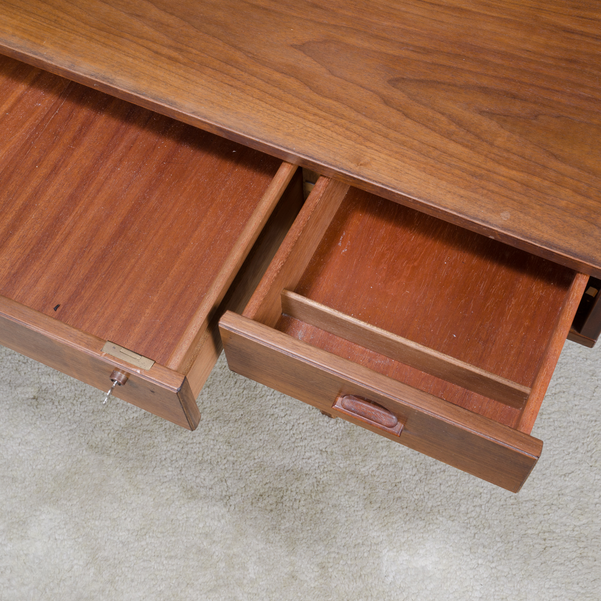 Vintage Mid Century Modern Desk by Maurice Villency