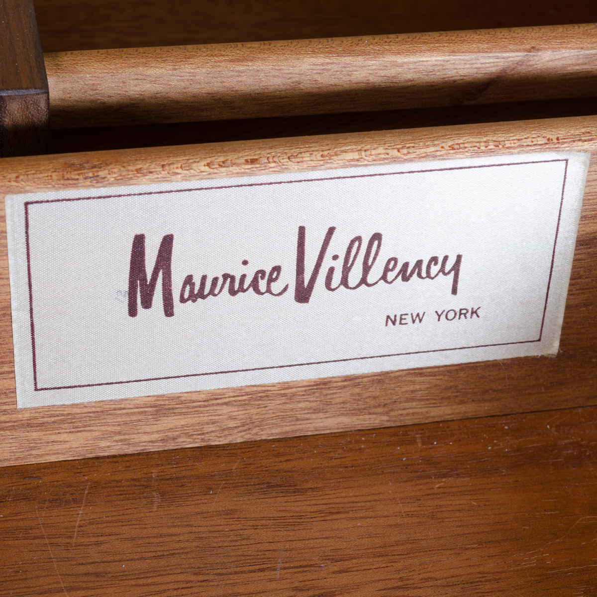 Vintage Mid Century Modern Desk by Maurice Villency