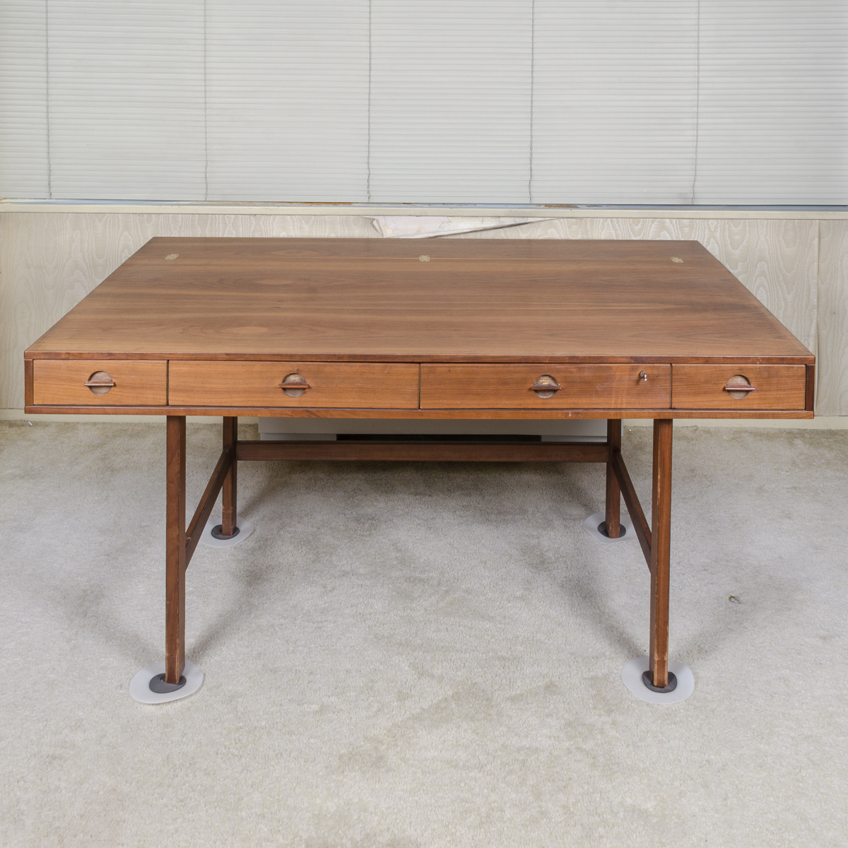 Vintage Mid Century Modern Desk by Maurice Villency
