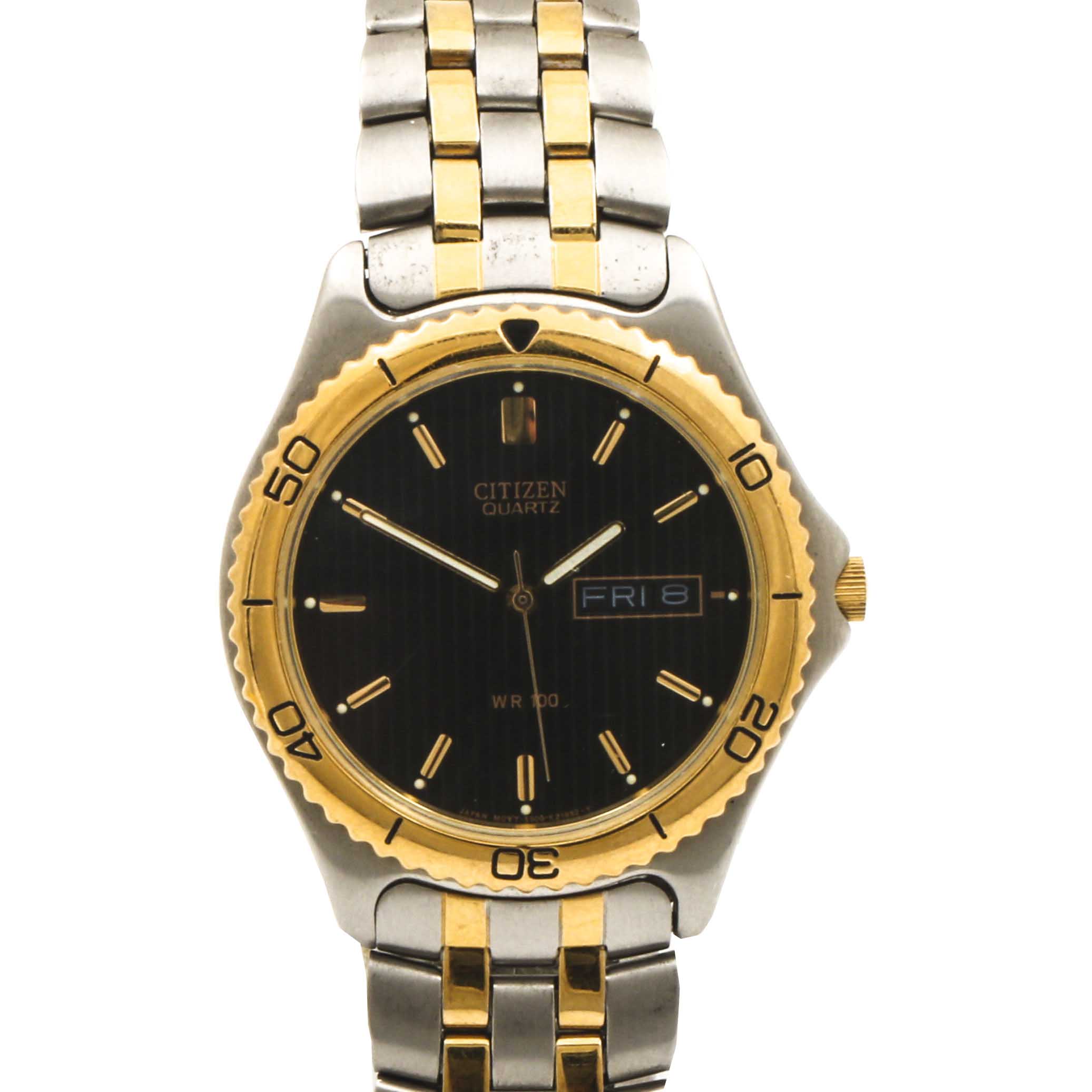 Citizen Quartz Two Tone Watch