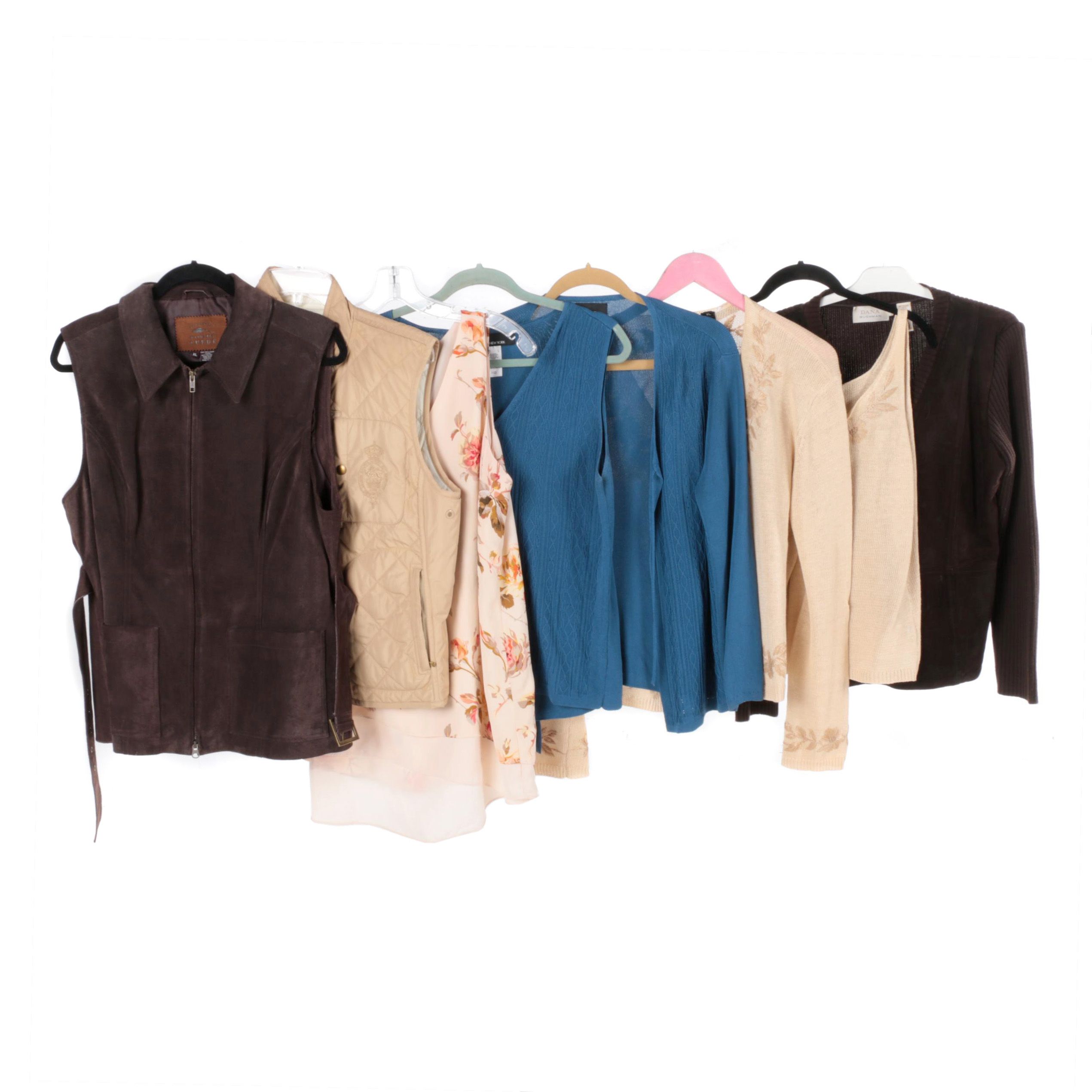 Women's Tops and Sets Including Dana Buchman