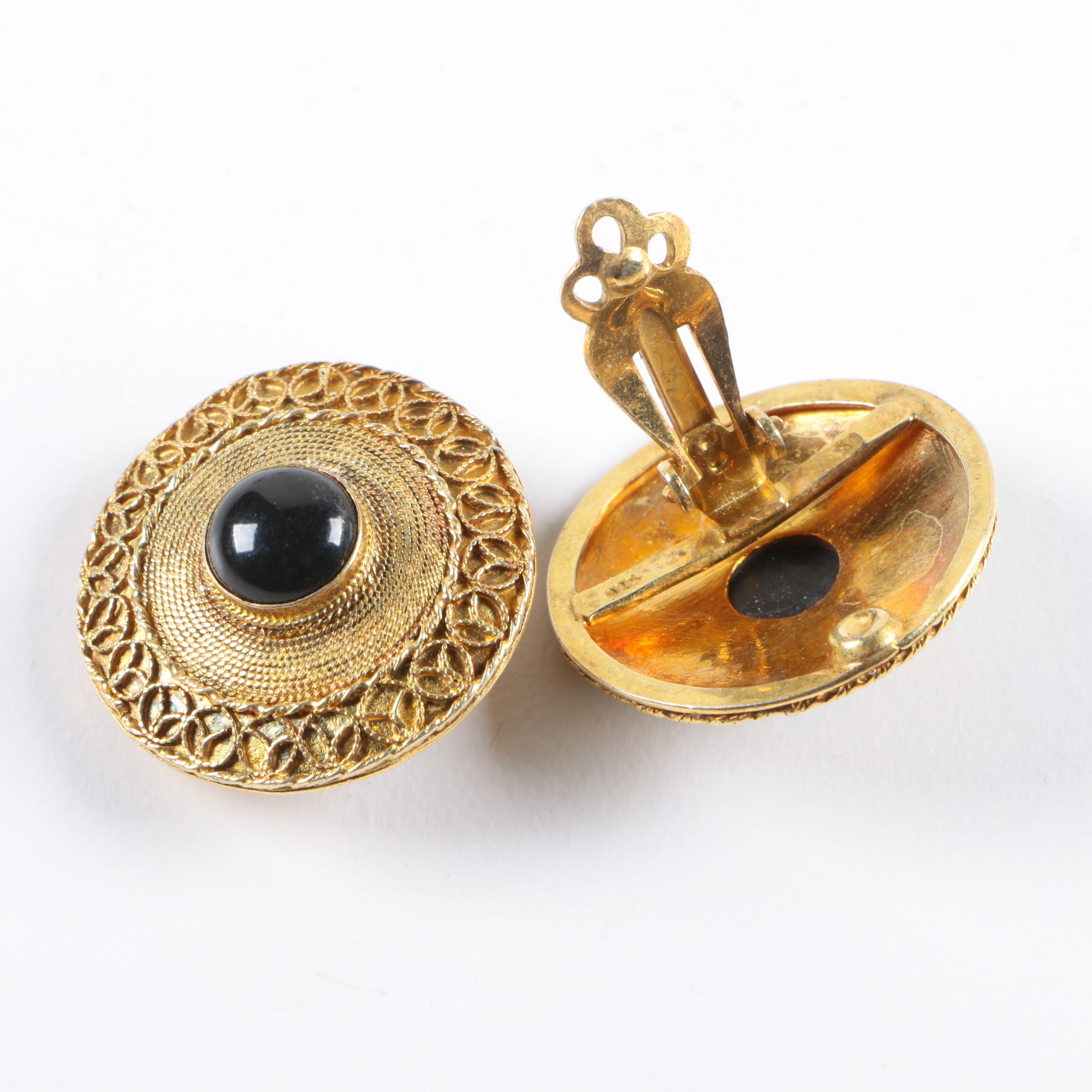 Assortment of Sterling Silver Bracelets and Earrings Including Abalone