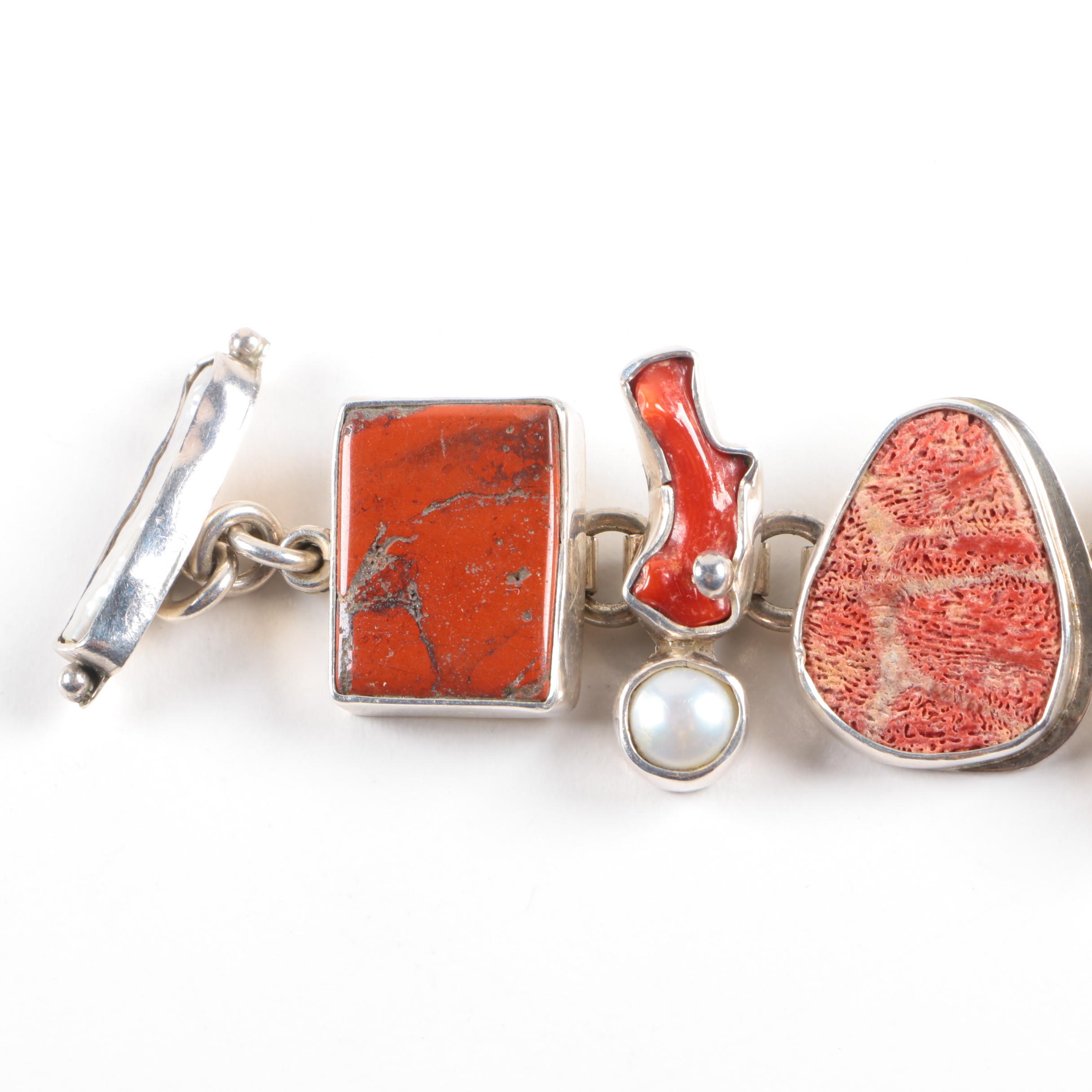 "The Dreamer" Sterling Silver Bracelet