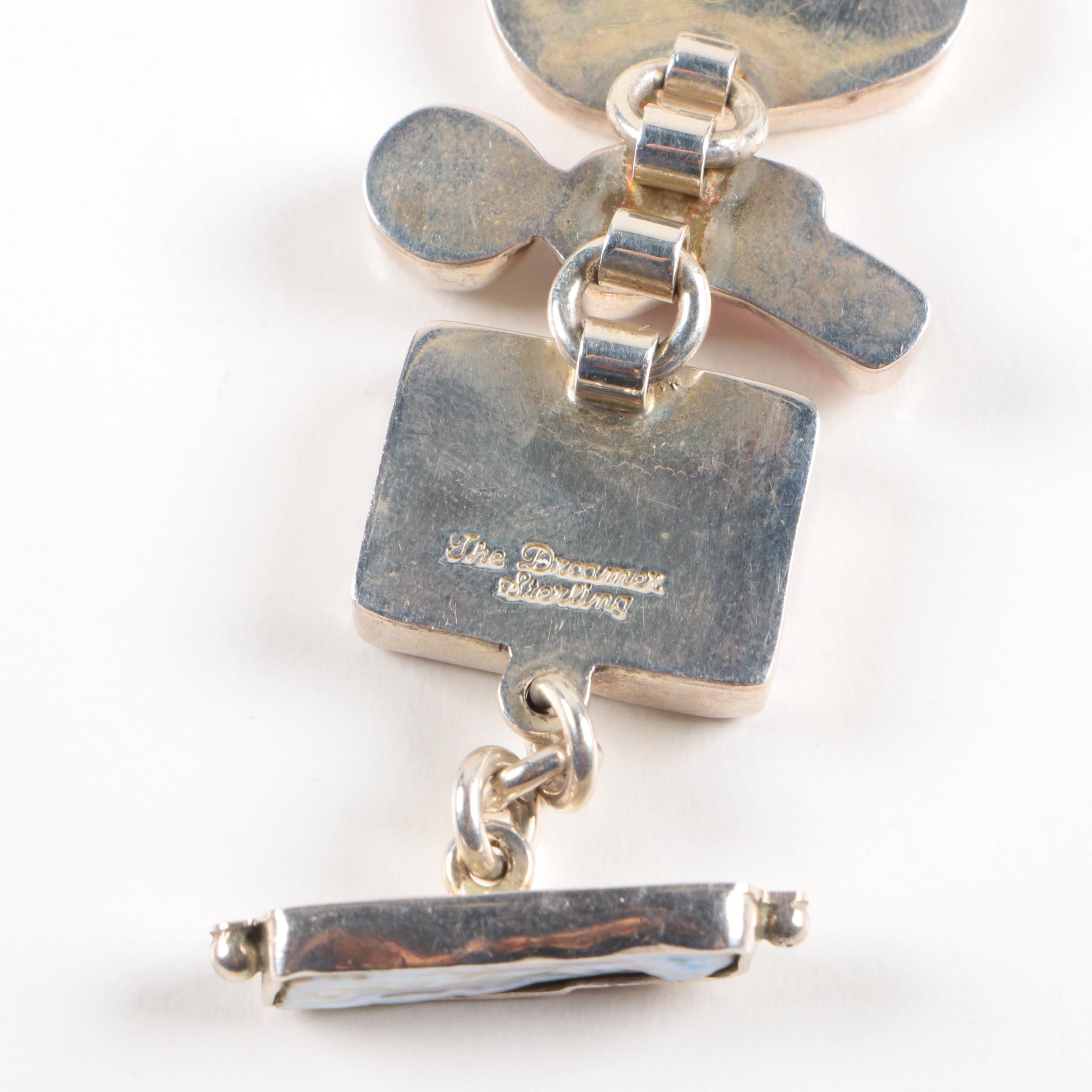 "The Dreamer" Sterling Silver Bracelet