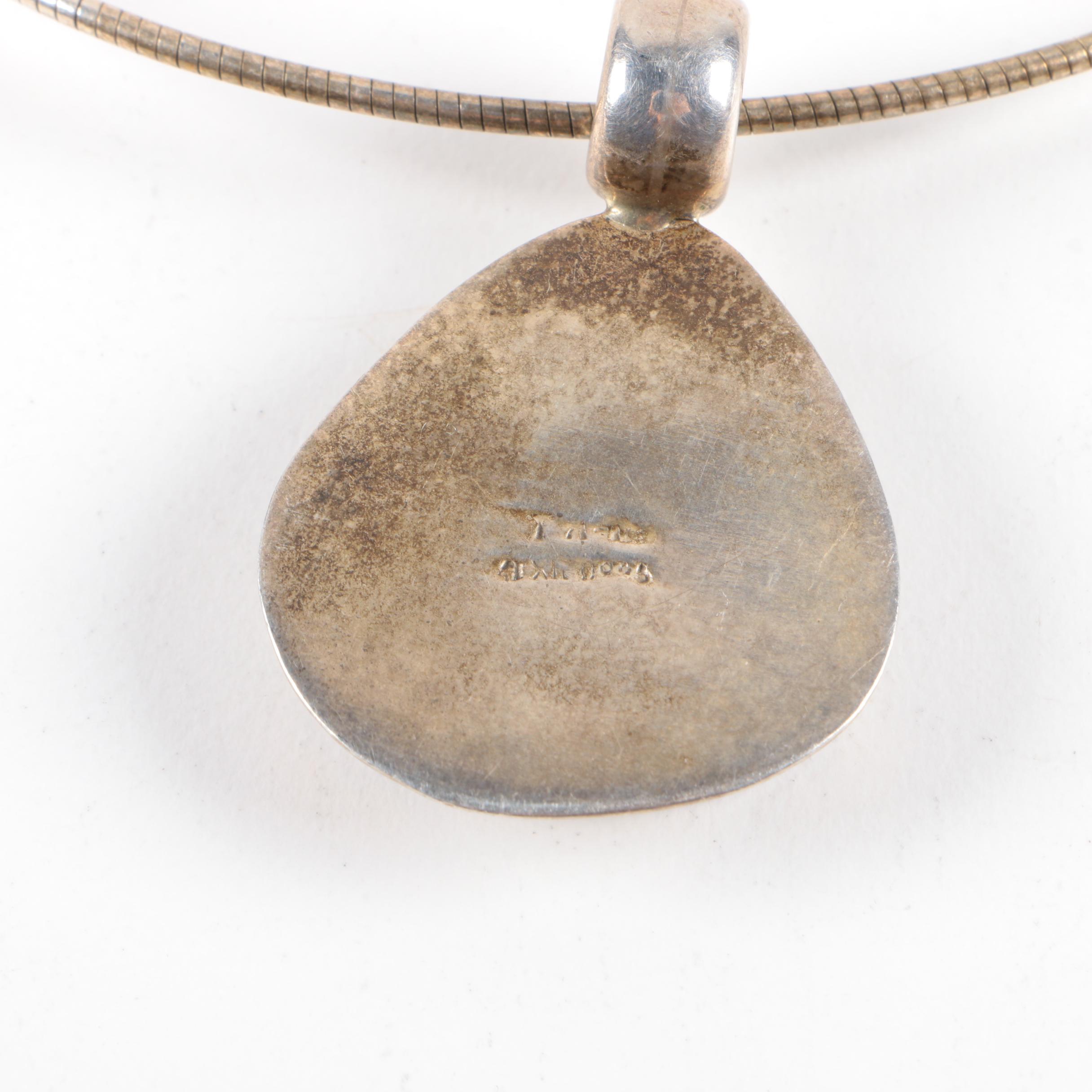 Sterling Silver Jewelry Assortment with Vintage Mexican Abalone Shell Bracelet