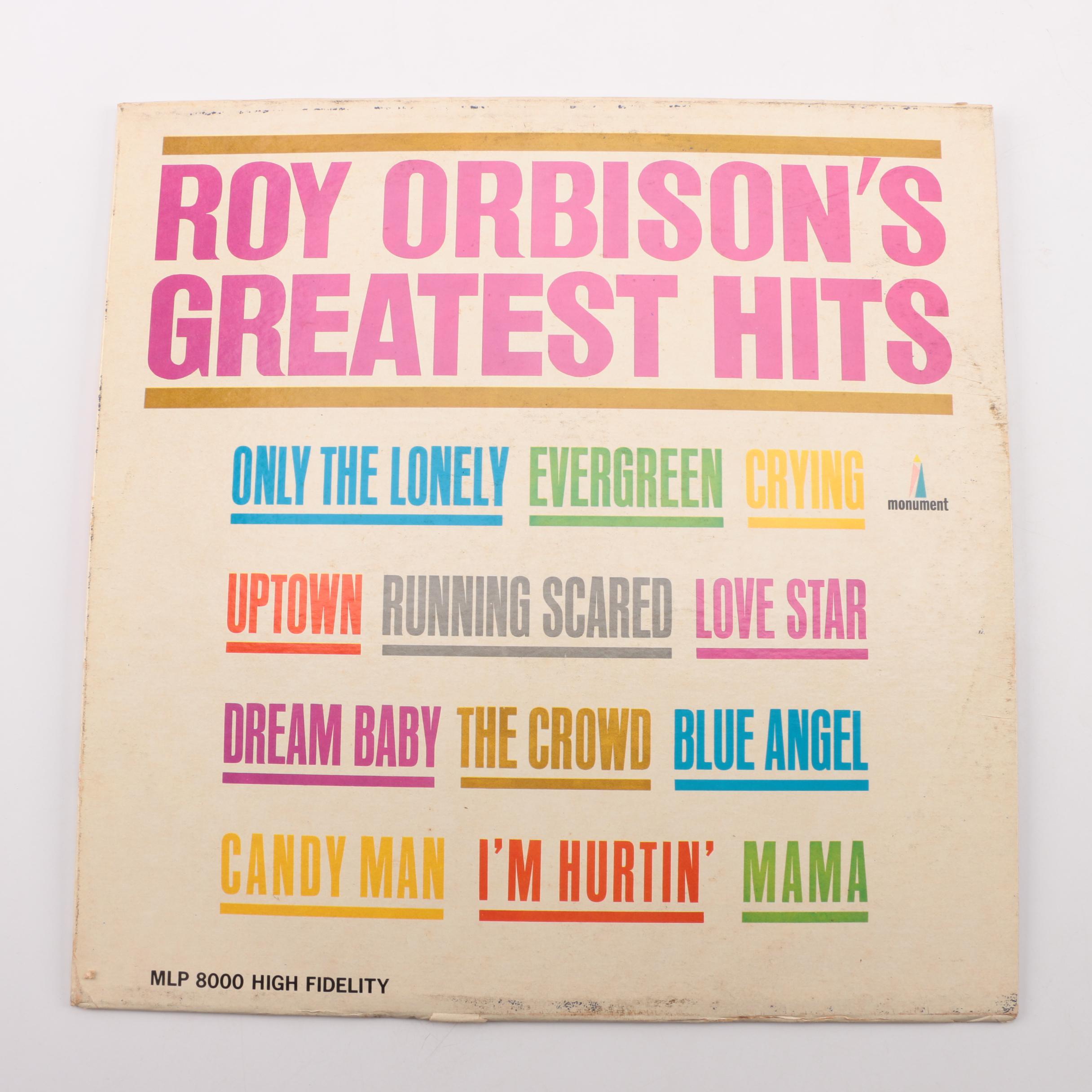 Roy Orbison LP and Holiday and Classical LP Box Sets