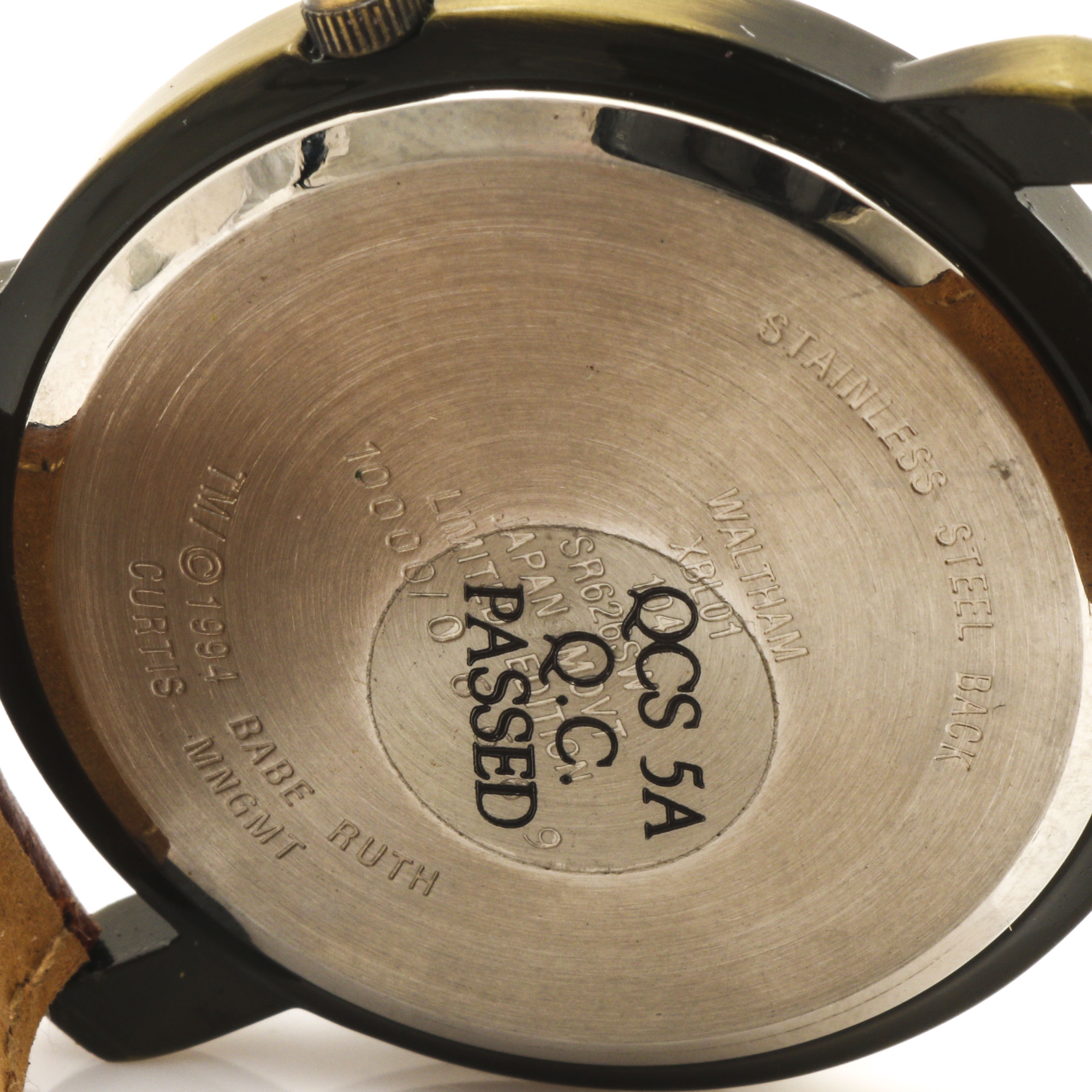 Waltham Limited Edition "Legends of Baseball" Babe Ruth Watch