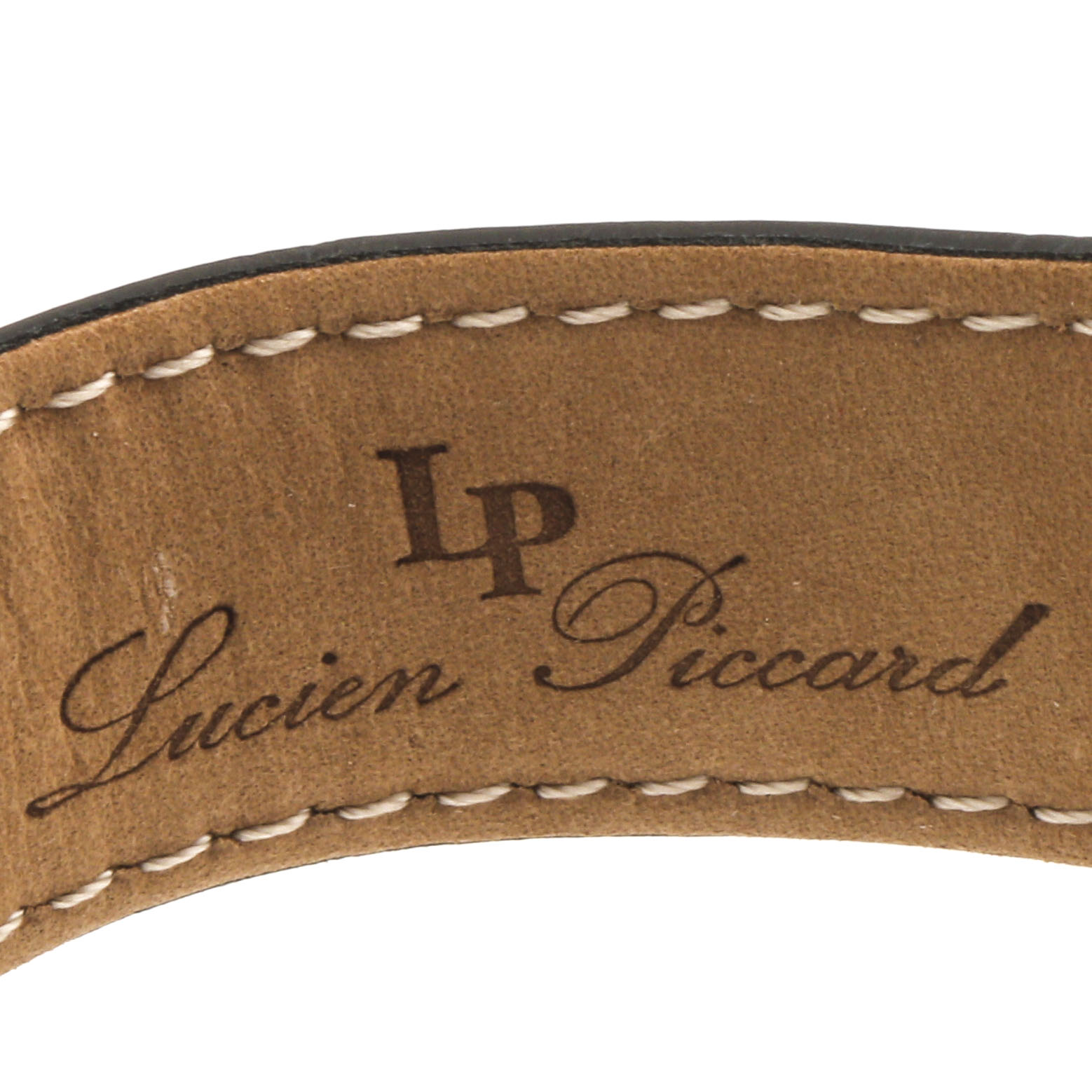 Lucien Piccard Stainless Steel Dual Time Watch