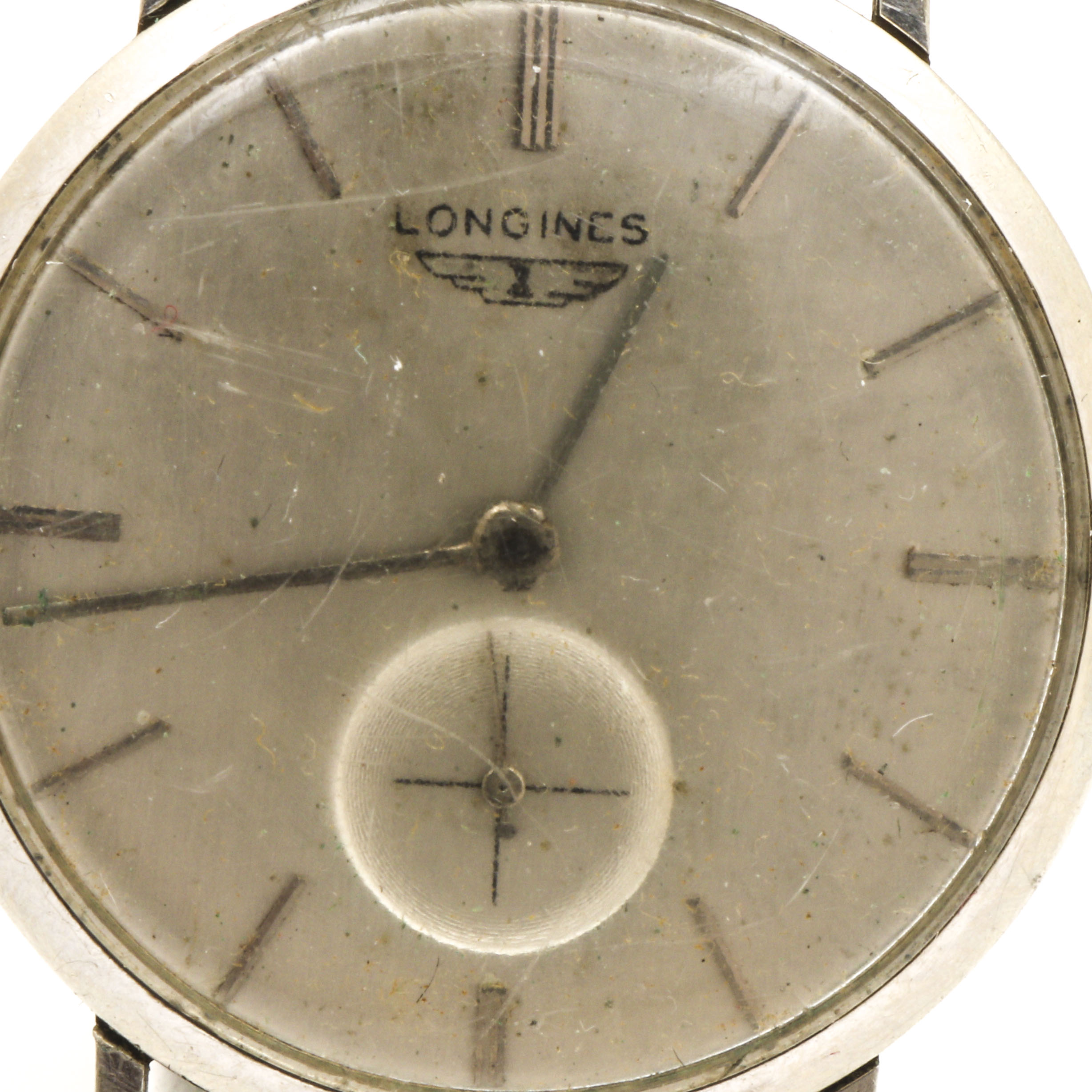 Longines 10K White Gold Filled Watch