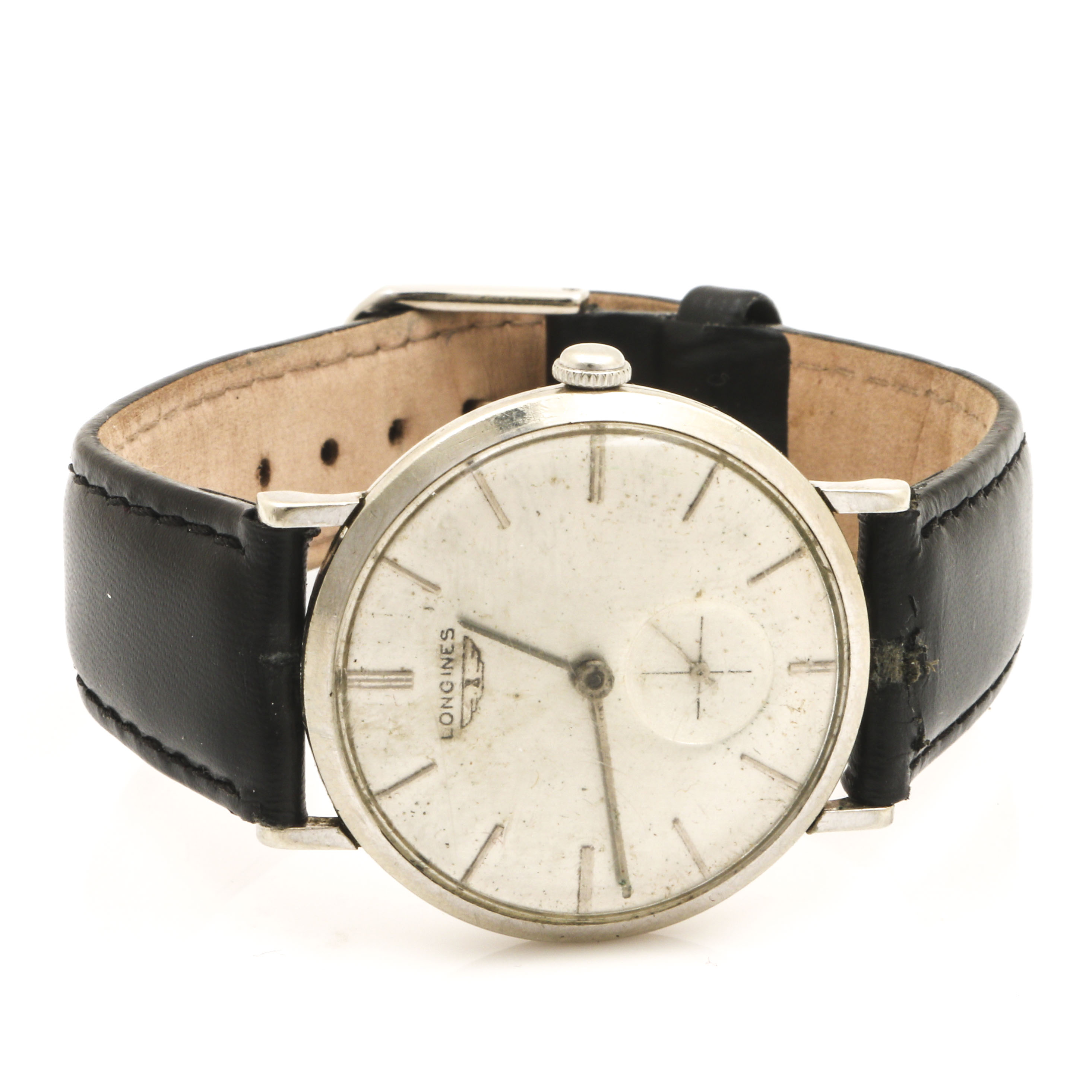 Longines 10K White Gold Filled Watch