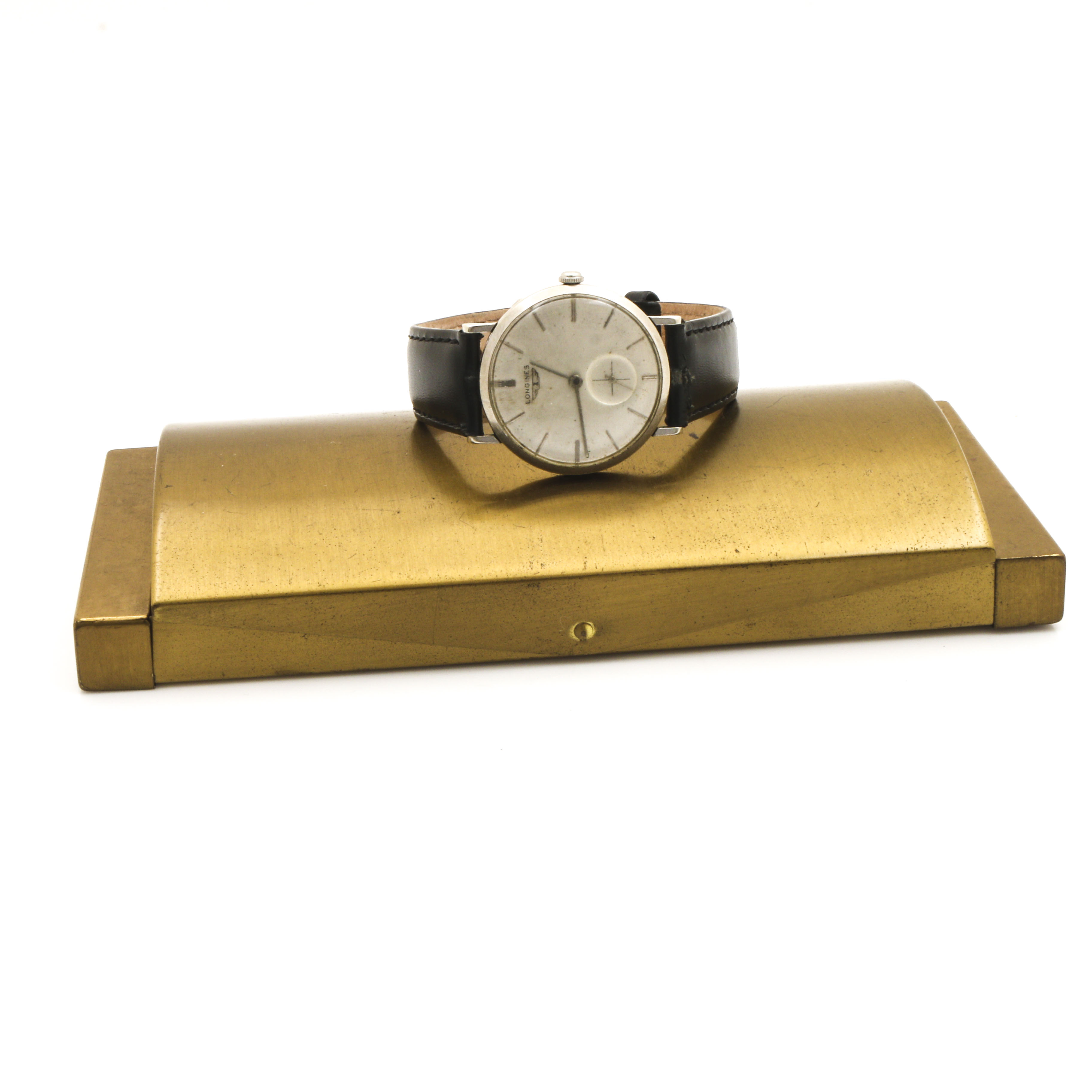 Longines 10K White Gold Filled Watch