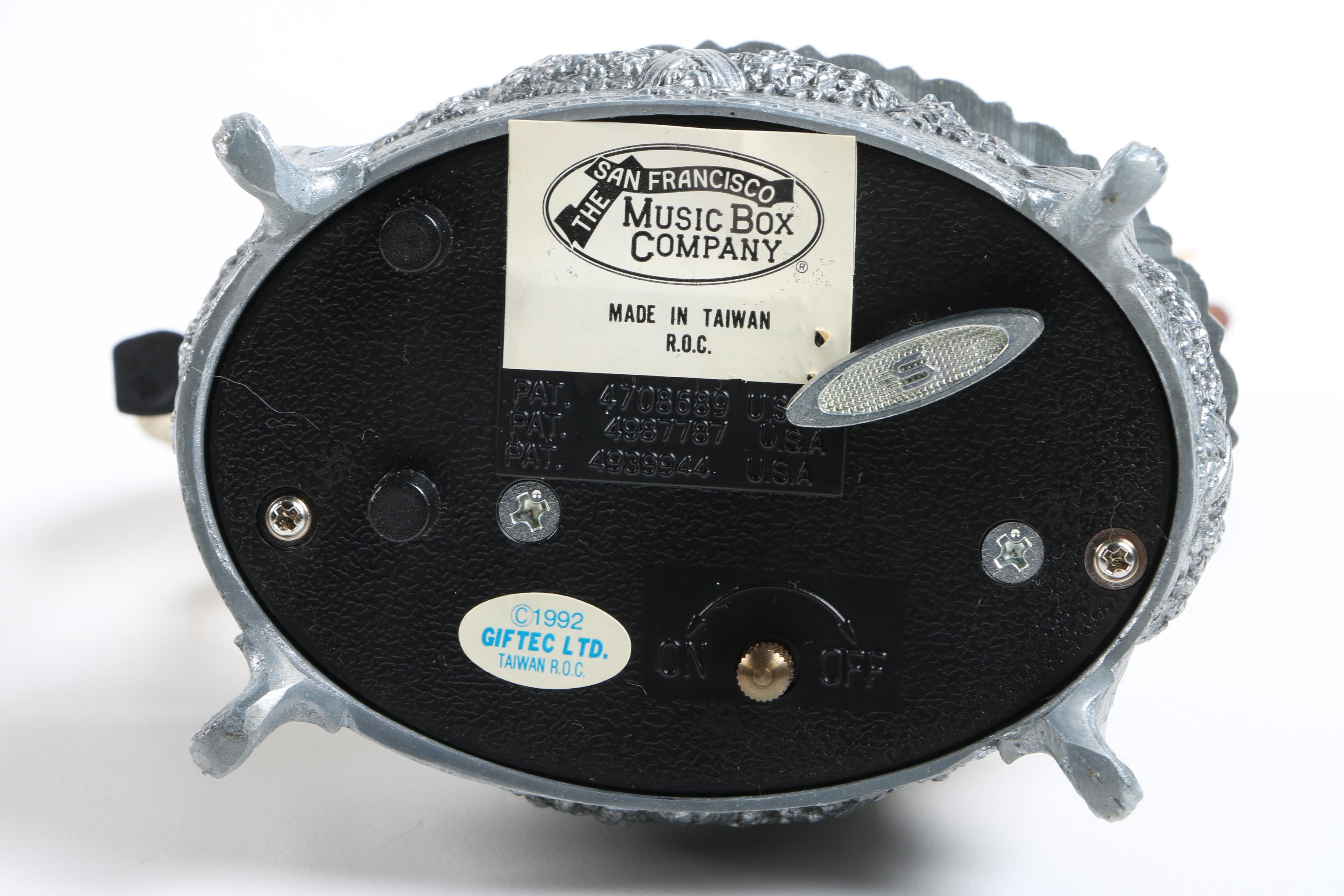 San Francisco Music Box Company Musical Carousel Horses