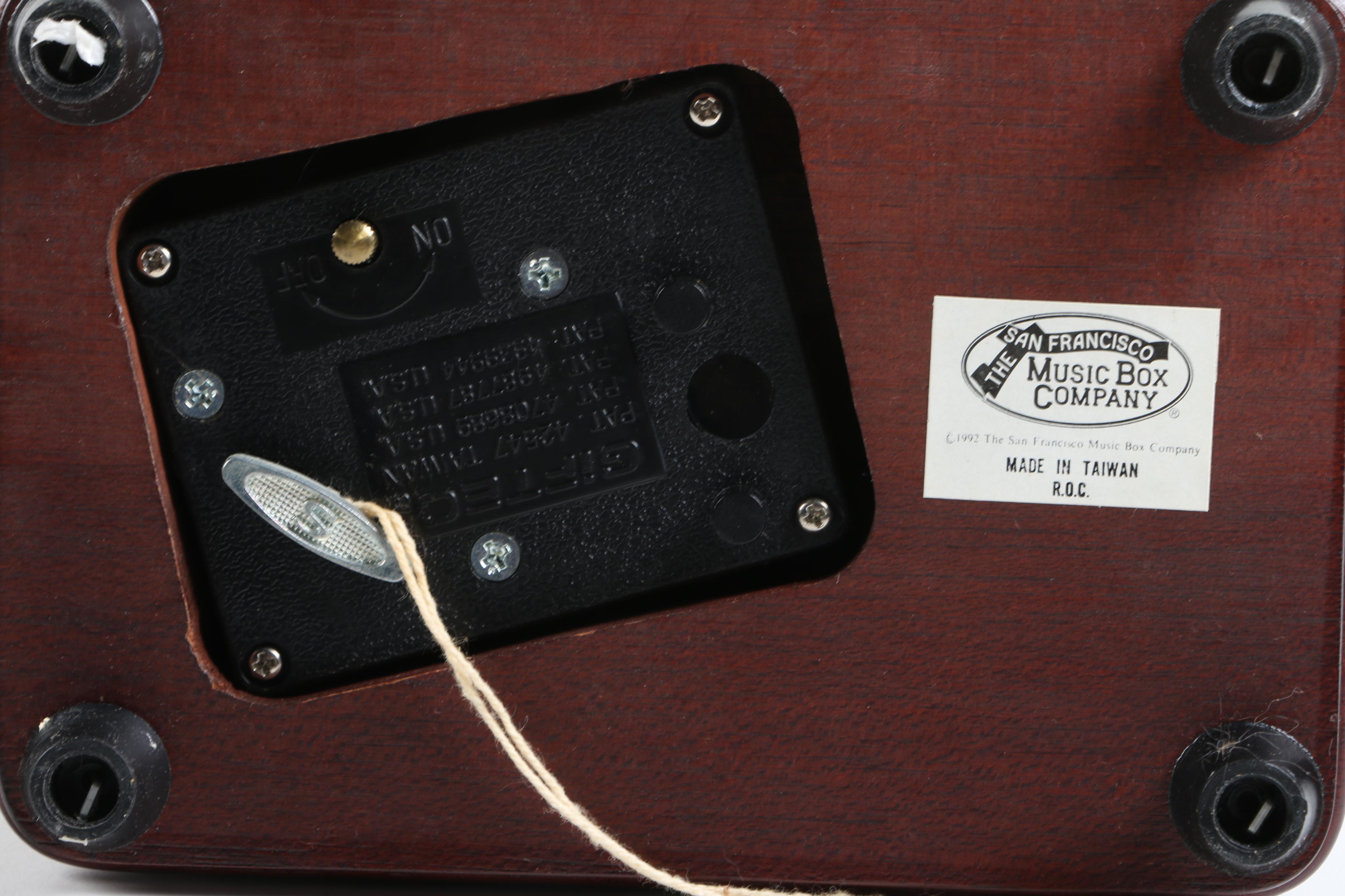 San Francisco Music Box Company Musical Carousel Horses