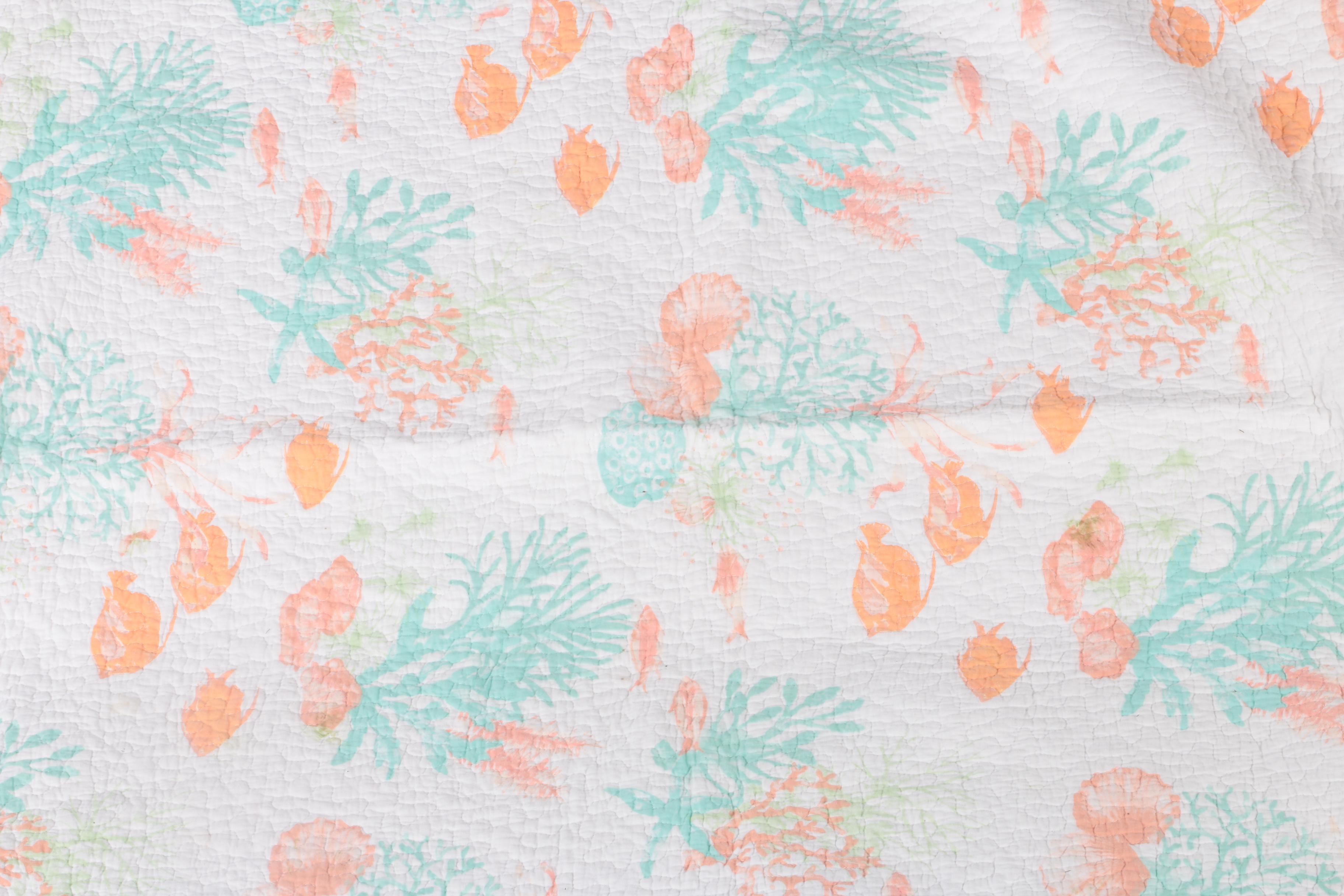 Nicole Miller Machine Quilted Bedspread