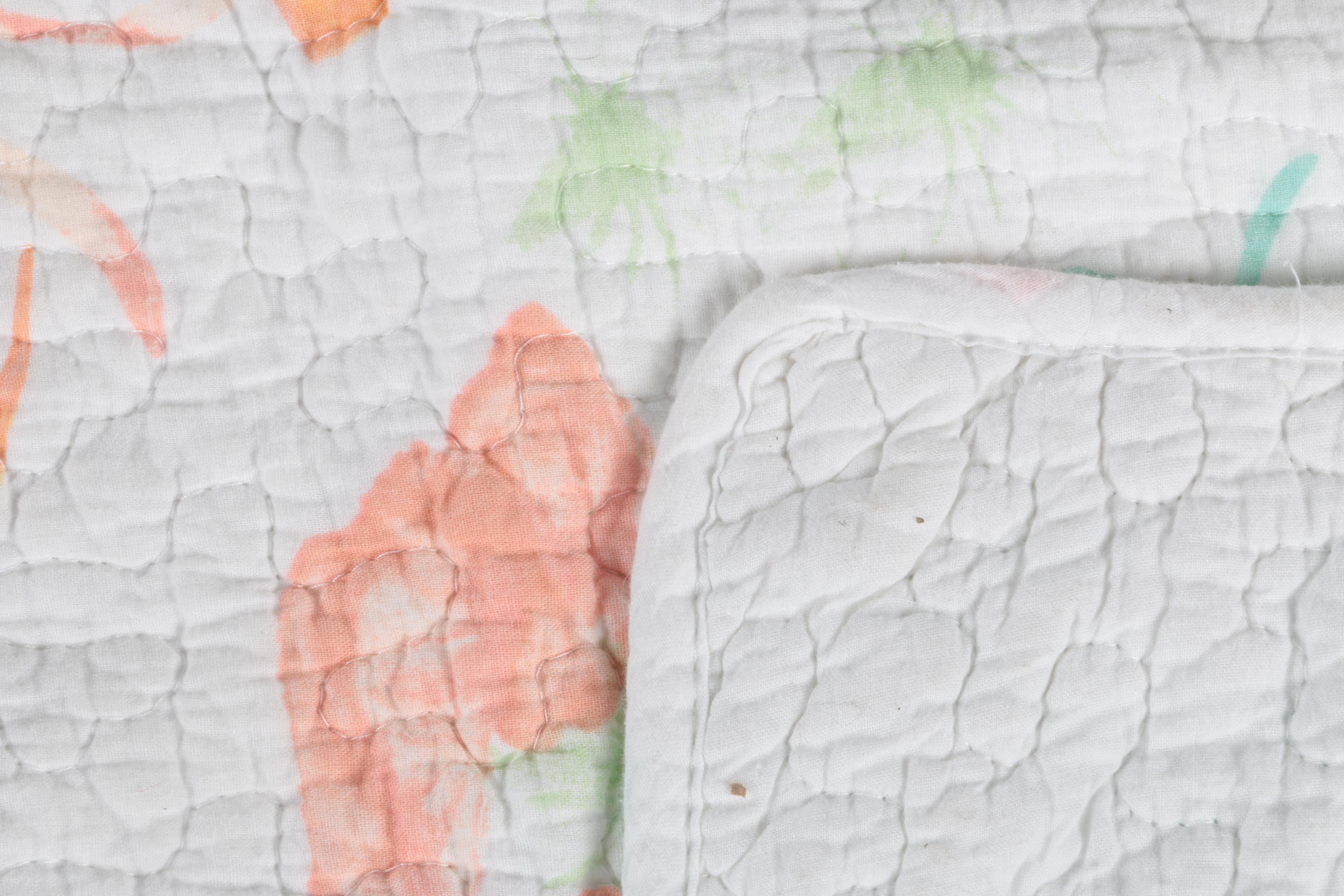 Nicole Miller Machine Quilted Bedspread