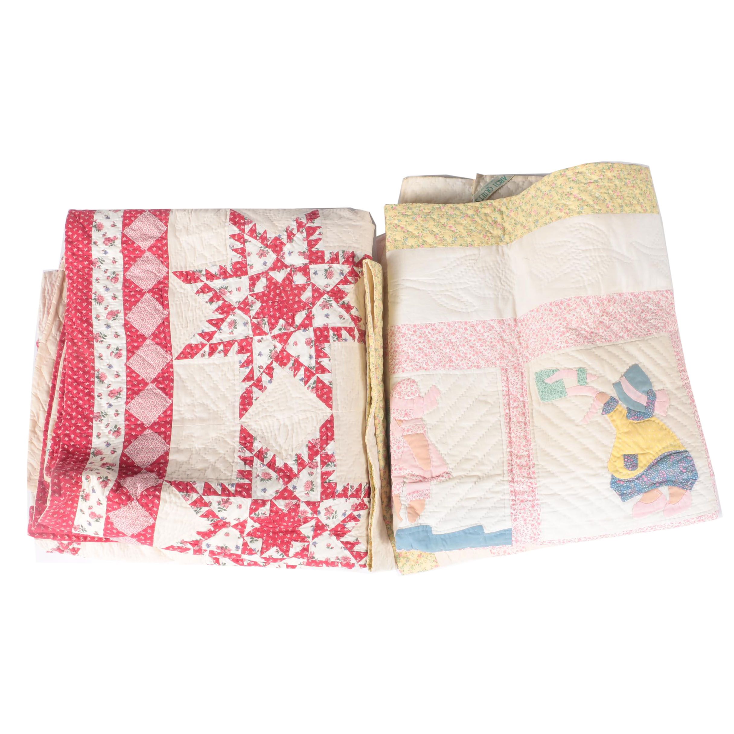 Handmade Reproduction Arch Quilts