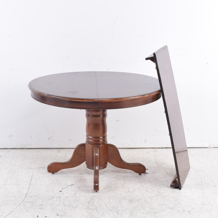 Vintage Pedestal Occasional Table