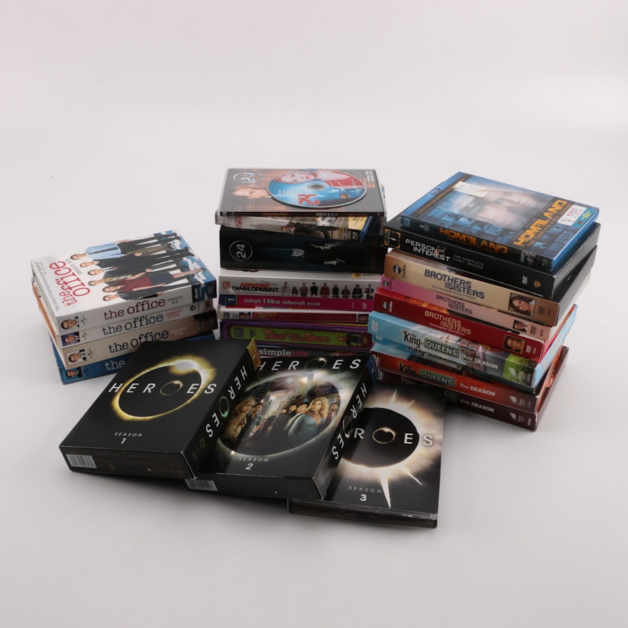 "Heroes", "The Office", "24" and other Television Series DVDs