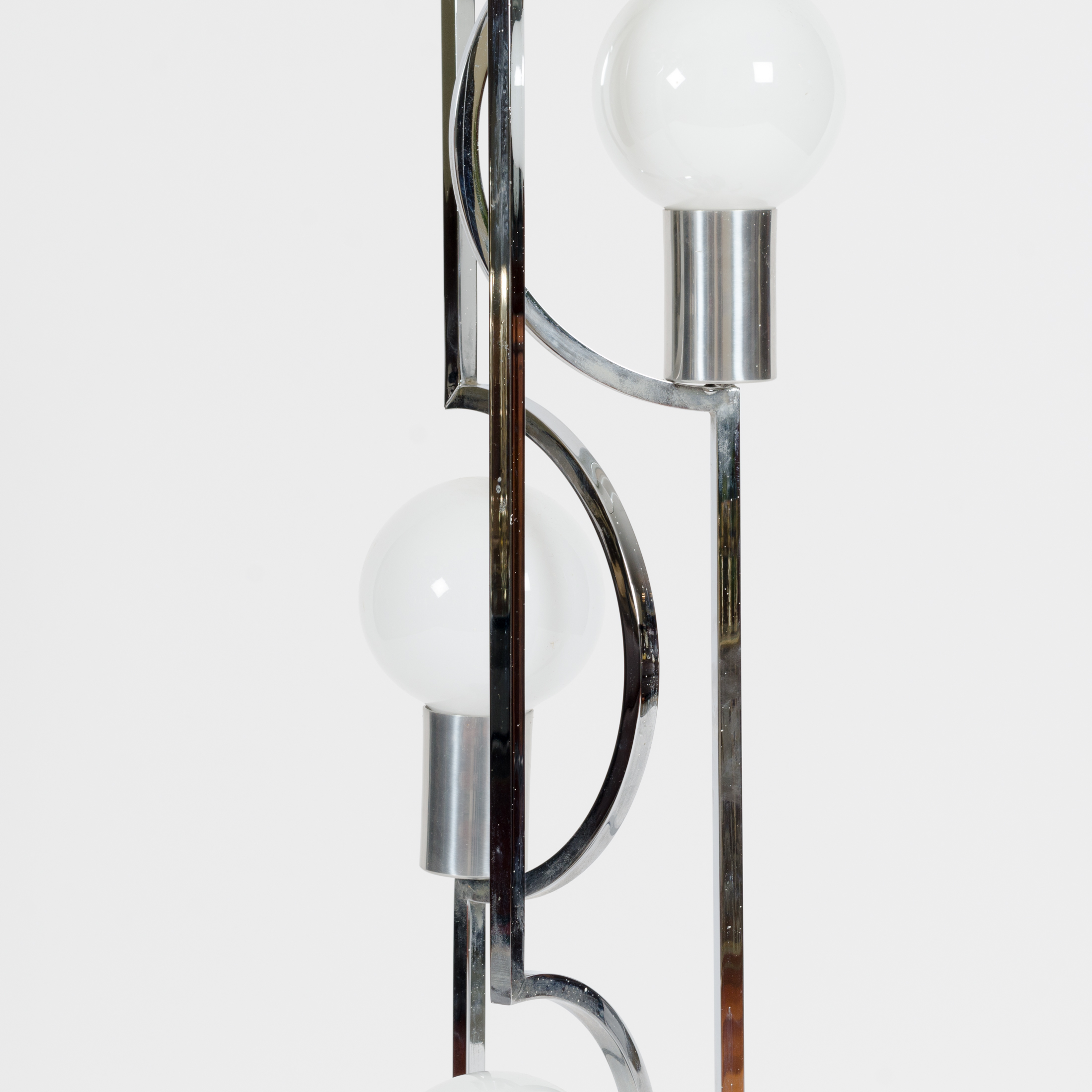 Mid Century Modern Chrome Lamp